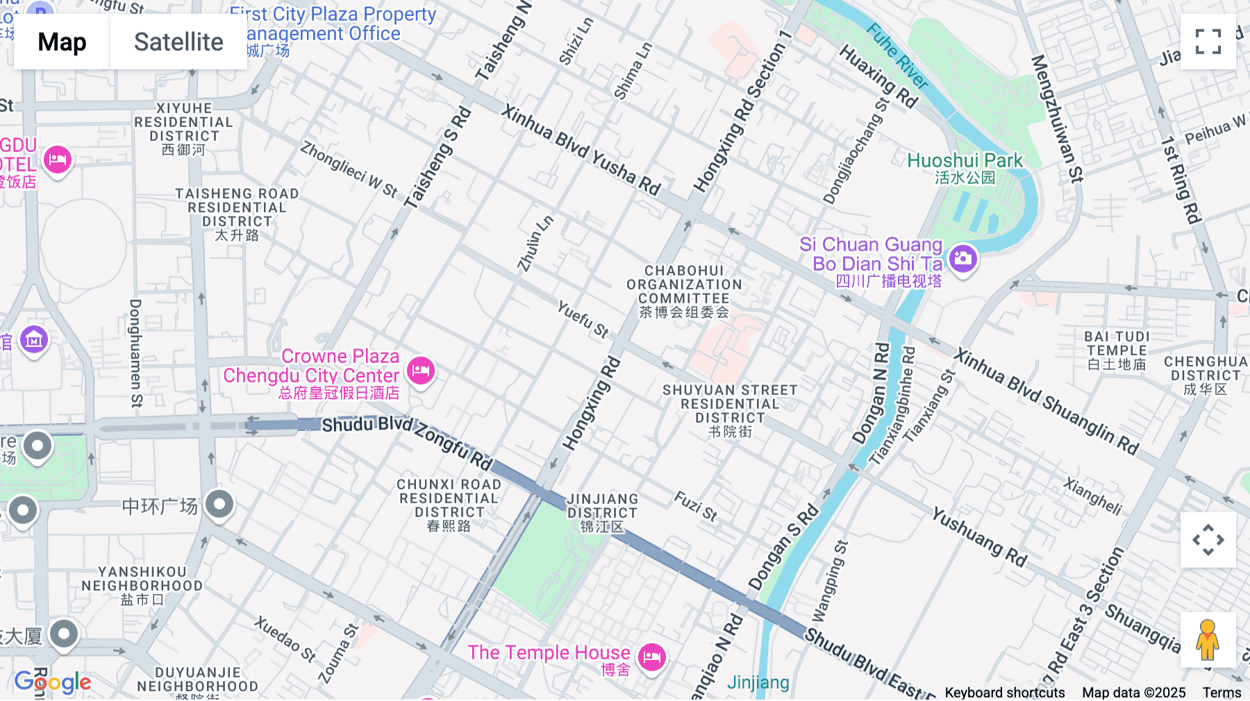 Click for interative map of 25/F, Tower 1, International Finance Square (IFS), No. 1 Hongxing Road Section 3, Unit 2-5, Jinjiang District, Sichuan Province, Chengdu