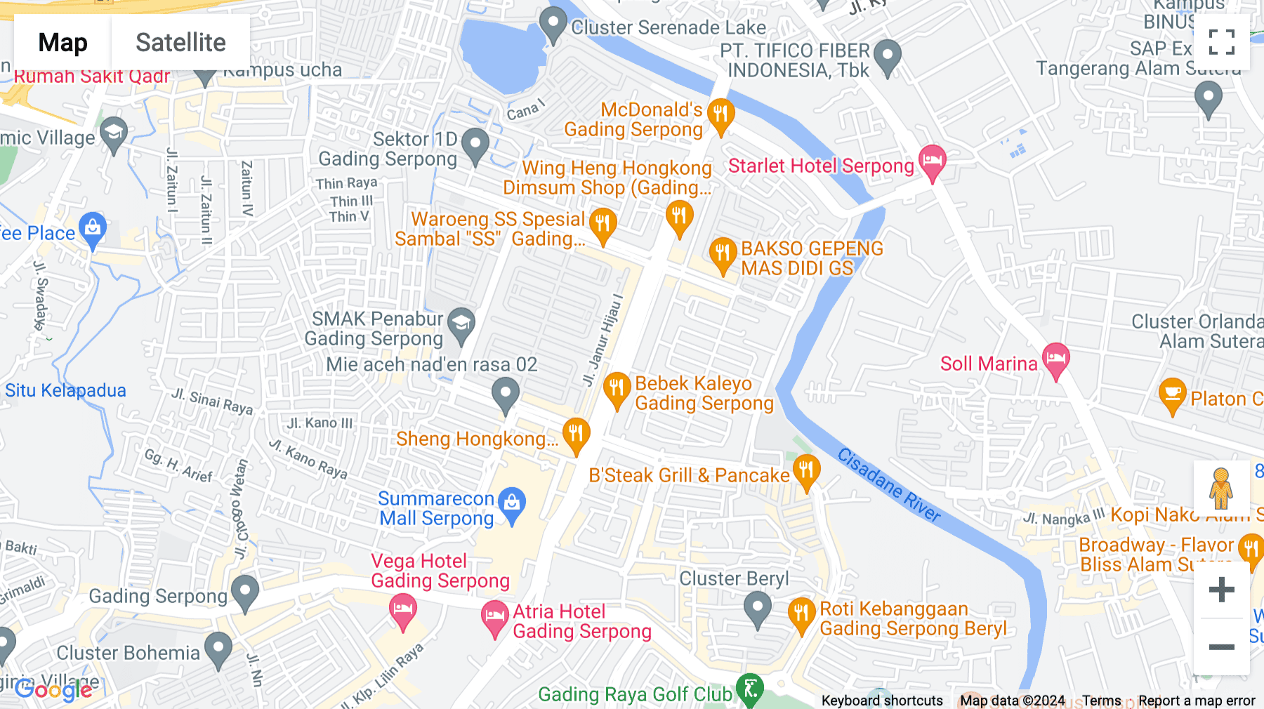 Click for interative map of Tower II 2nd Floor, Jl. Boulevard Gading Serpong Blok 0/2, Jakarta, Indonesia, Jakarta