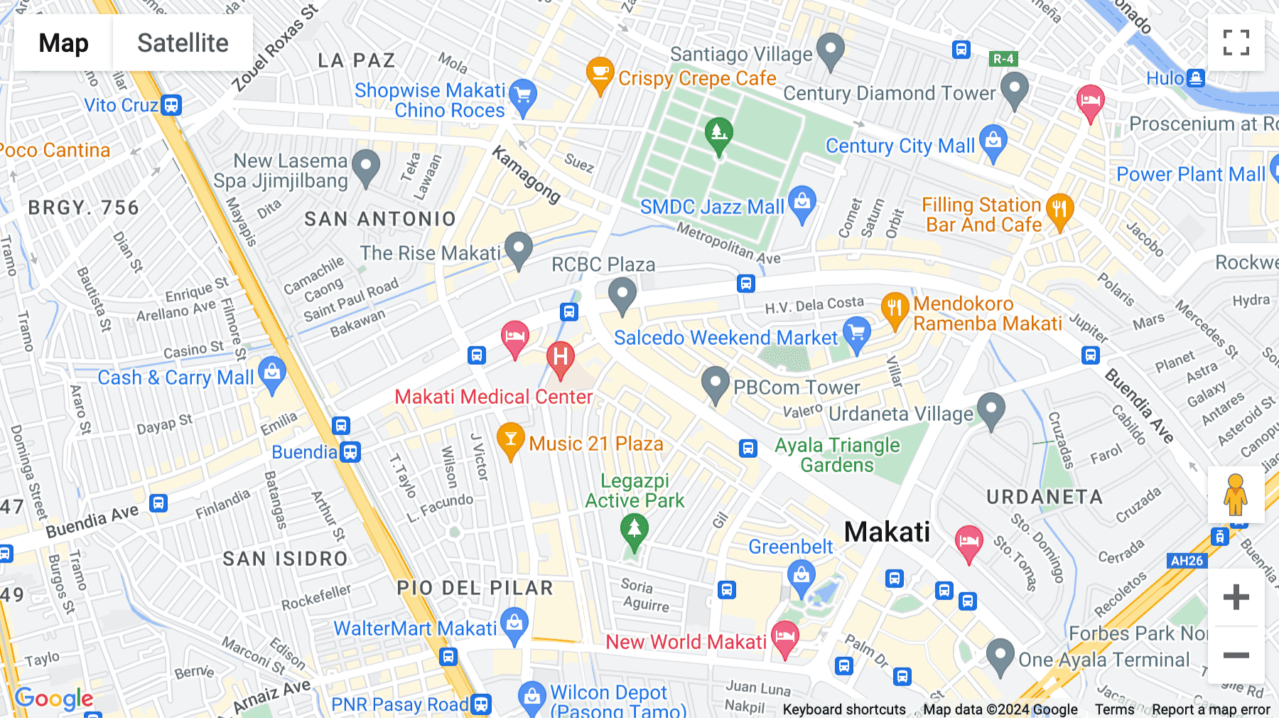 Click for interative map of 16th Floor, Tower 6789, Ayala Avenue, Makati, Manila, Philippines, Manila