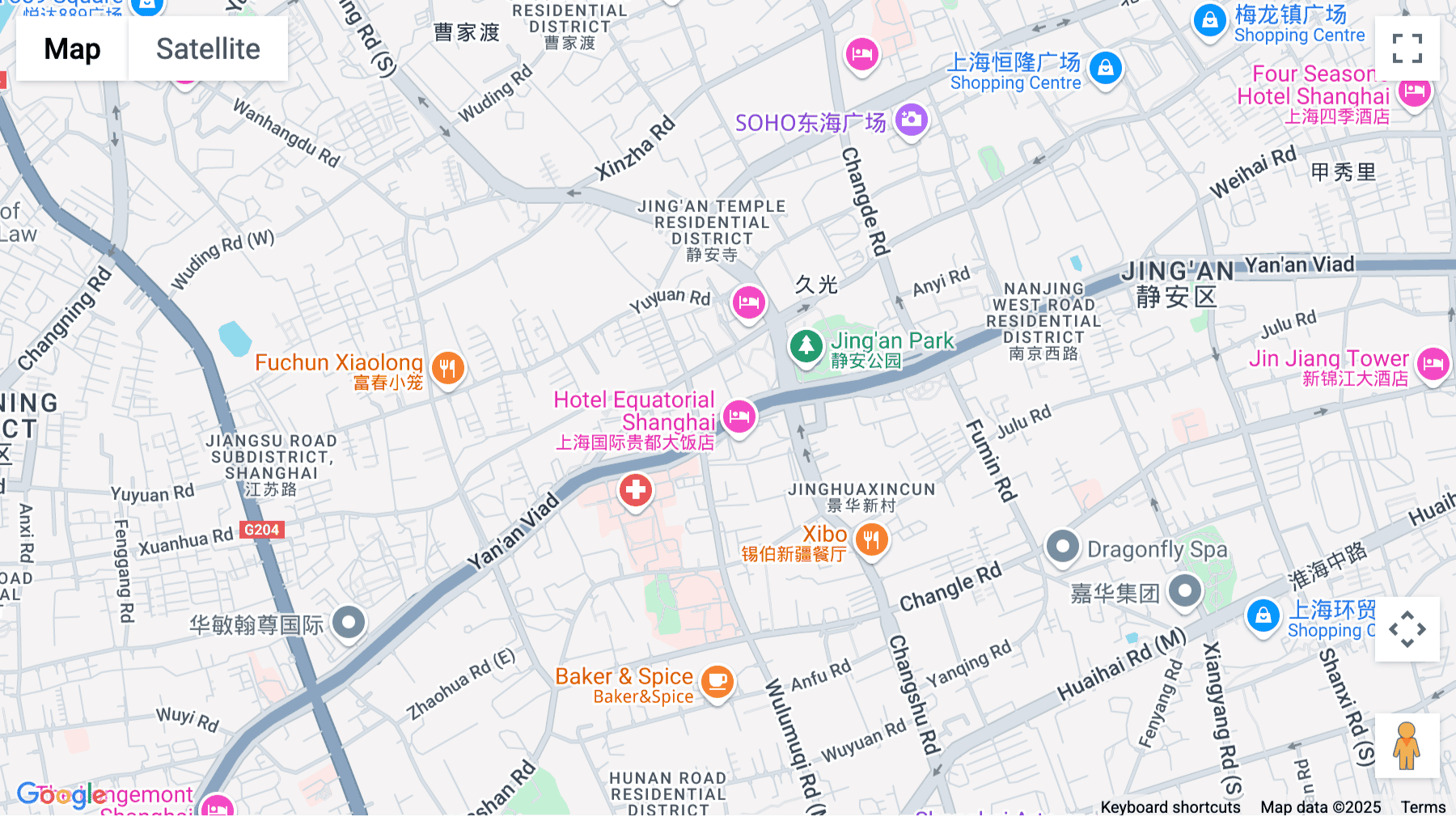 Click for interative map of No.1440 Yan’An Rd.(M), Shanghai, China, Shanghai