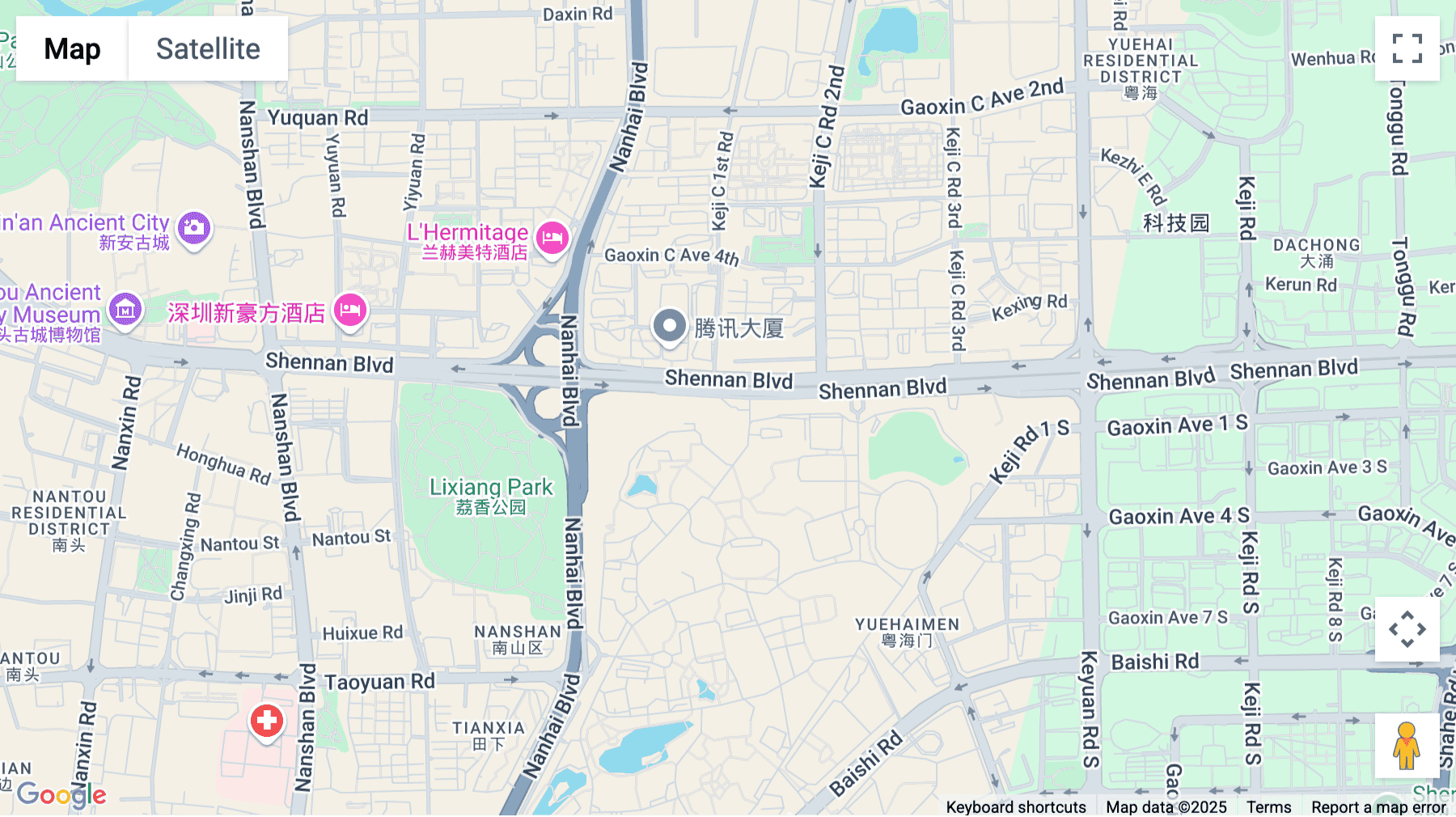 Click for interative map of 14/F Times Financial Center, No. 4001 Shennan Avenue, Futian District, Shenzhen