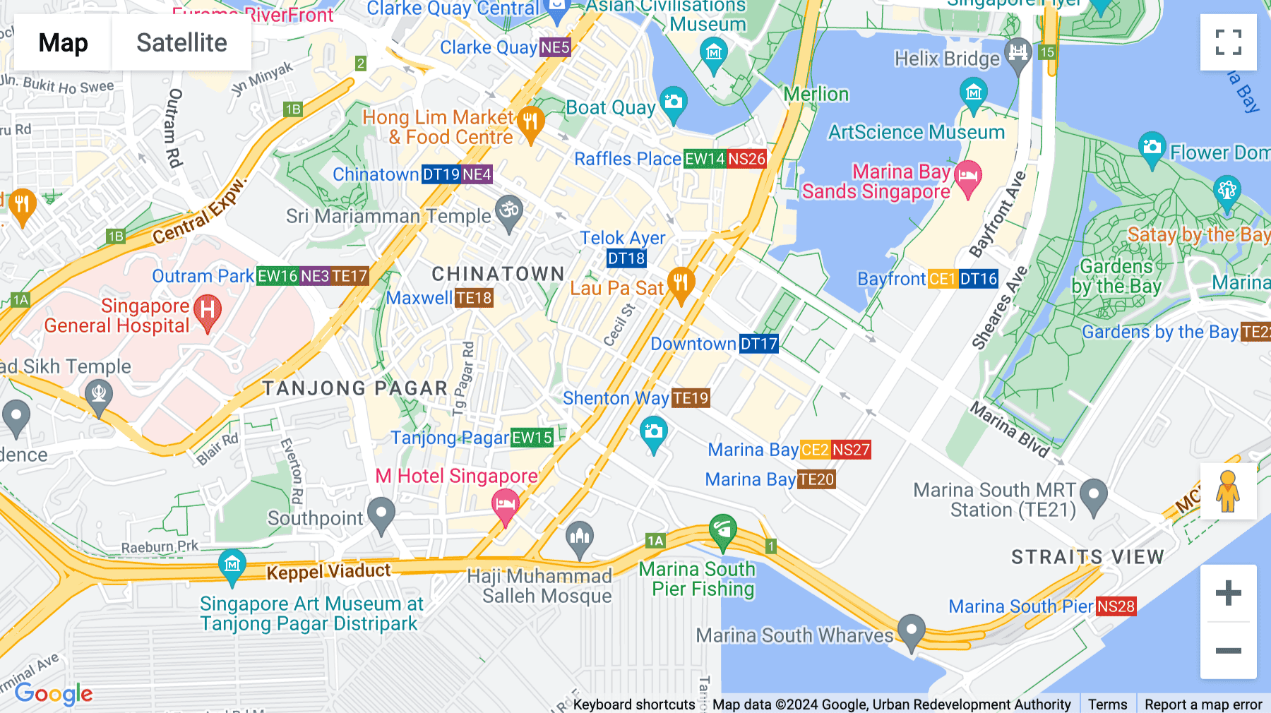 Click for interative map of 120 Robinson Road, Singapore, Singapore