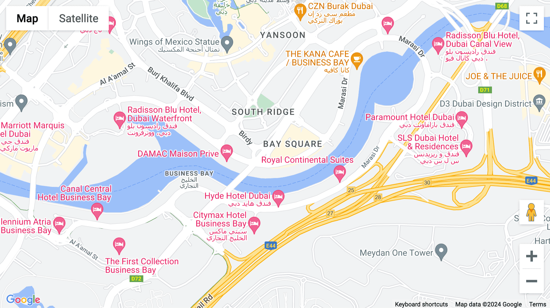Click for interative map of Business Bay, Bay Square Building No. 7, , Dubai