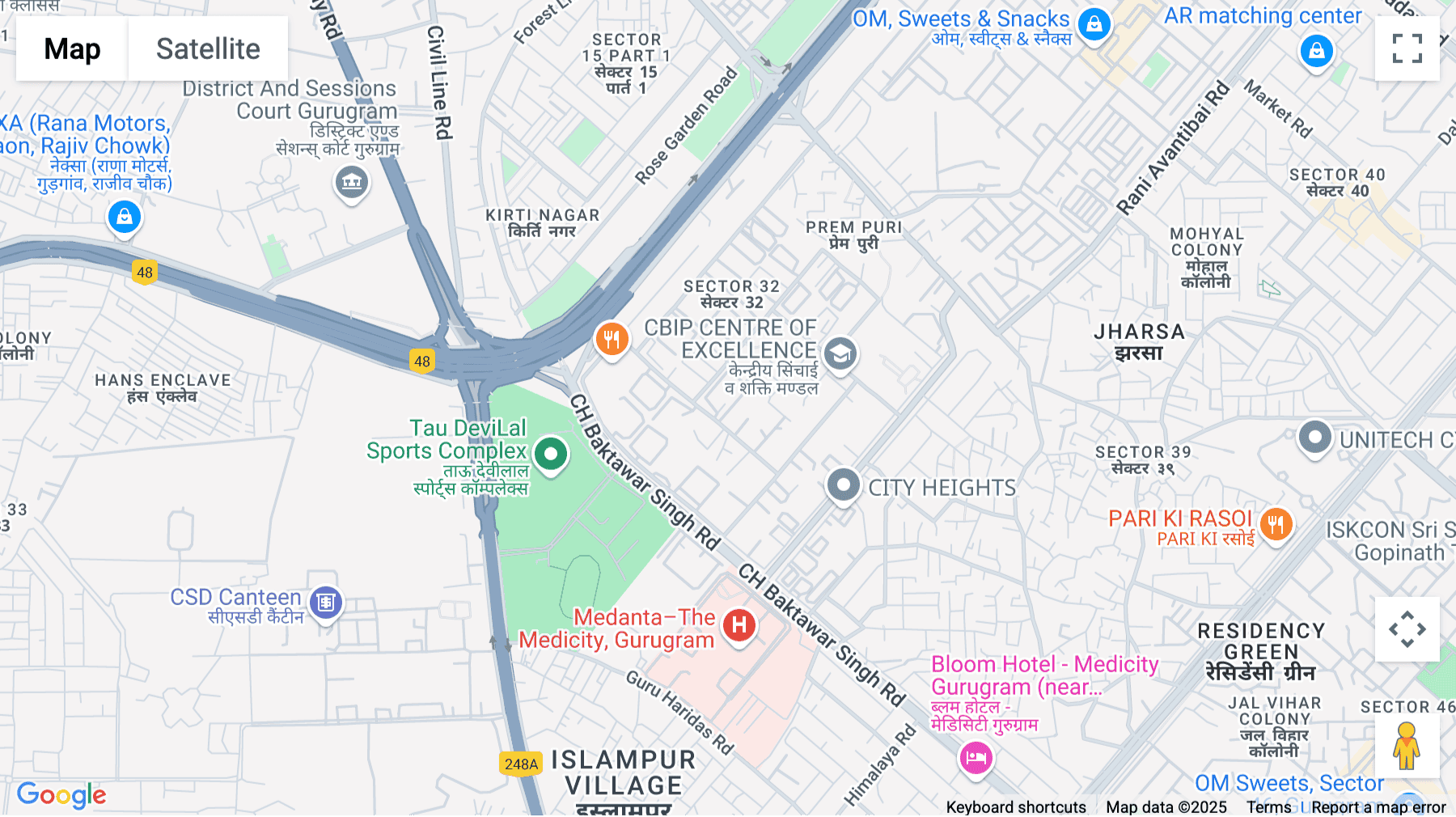 Click for interative map of B17, Institutional Area, Sector 32, Gurgaon, India, Gurgaon