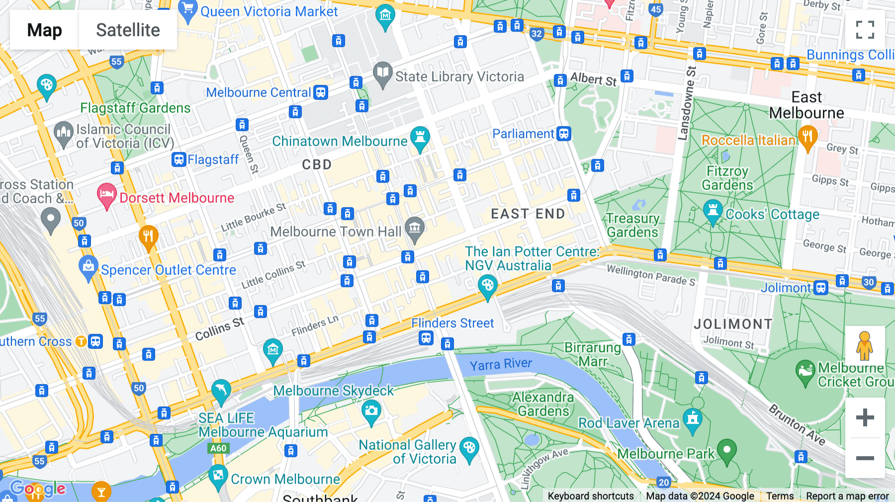 Click for interative map of Level 5, 171 Collins Street, Melbourne, Melbourne