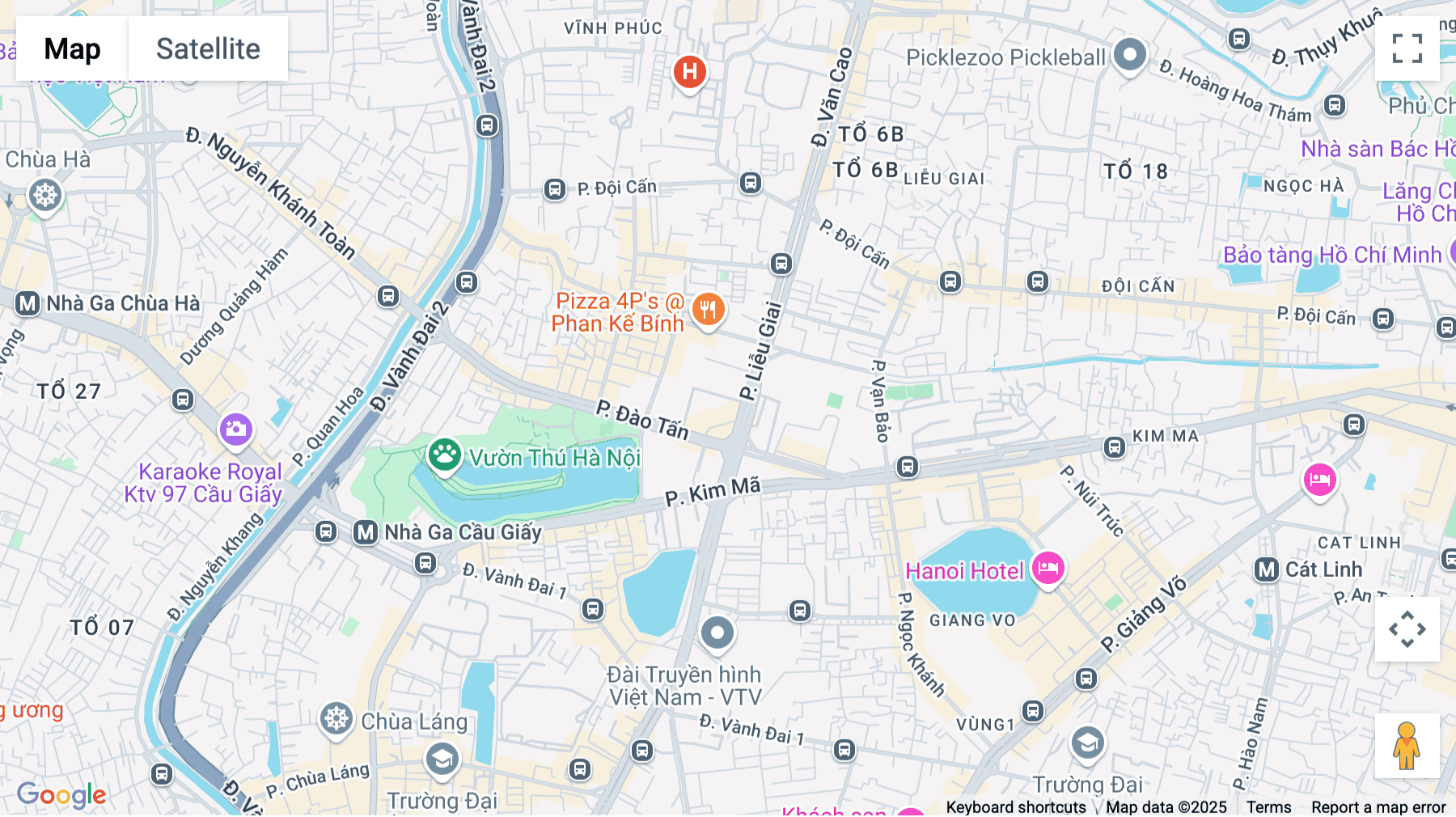 Click for interative map of 29th Floor East Tower, Hanoi Lotte Centre, No. 54 Lieu Giai St. Cong Vi Ward, Ba Dinh, Hanoi