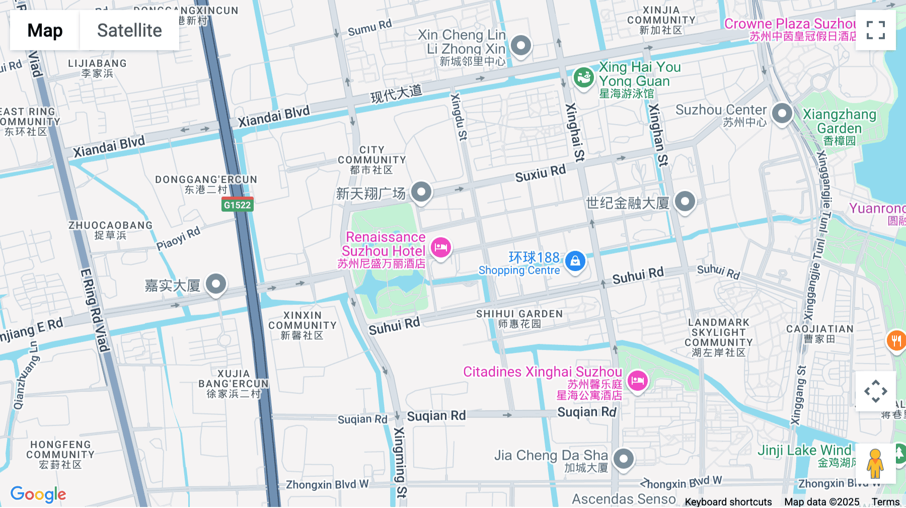 Click for interative map of 10/F, Nison Plaza, No. 205 Suzhou West Avenue,Suzhou Industrial Park, Jiangsu Province, Suzhou