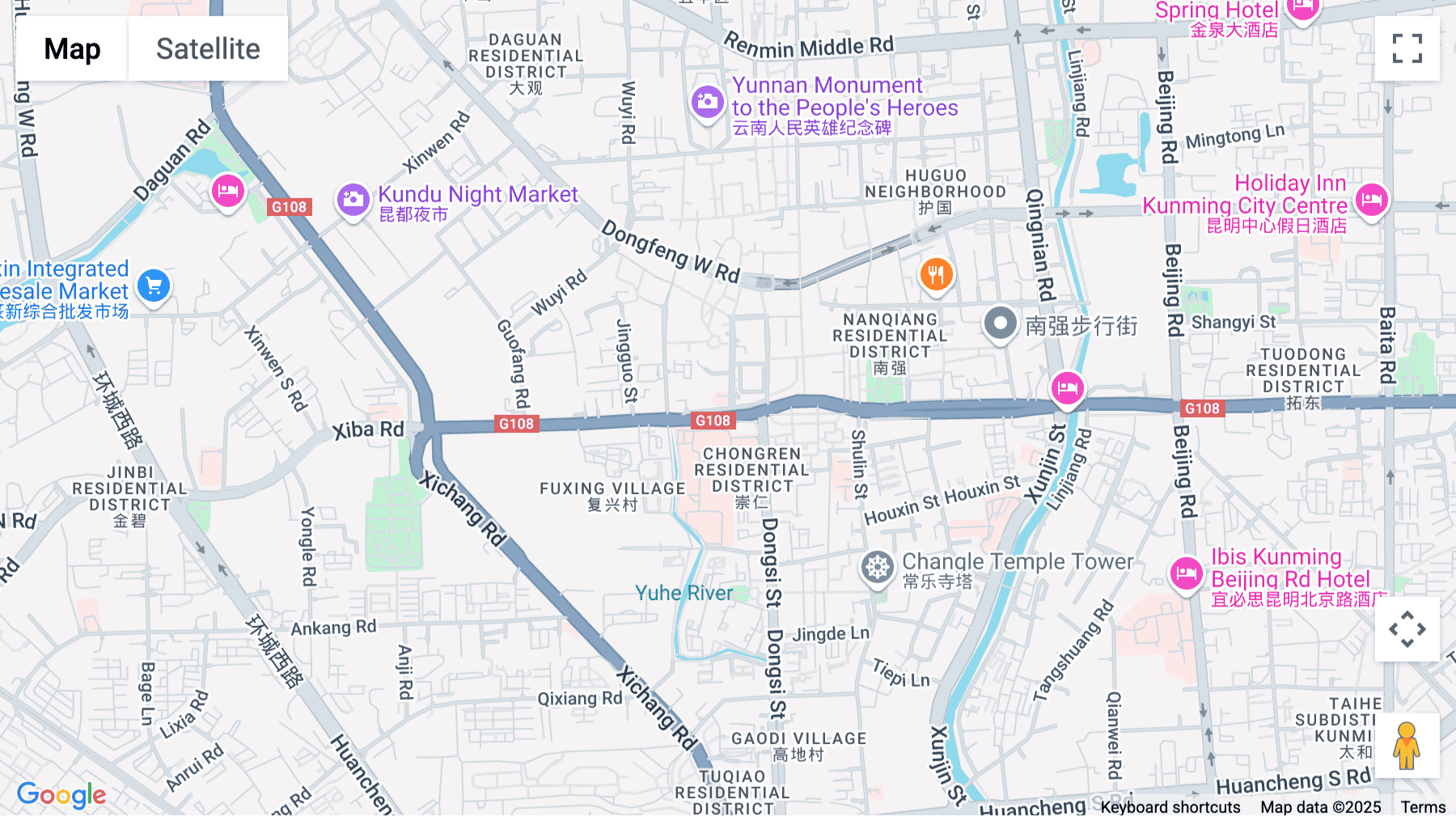 Click for interative map of 16/F, East Tower Dongfangshouzuo, (Kunming Master) No.1 Chongren St. Jinbi Road, Wuhua District Kunming, Yunnan Province, Kunming