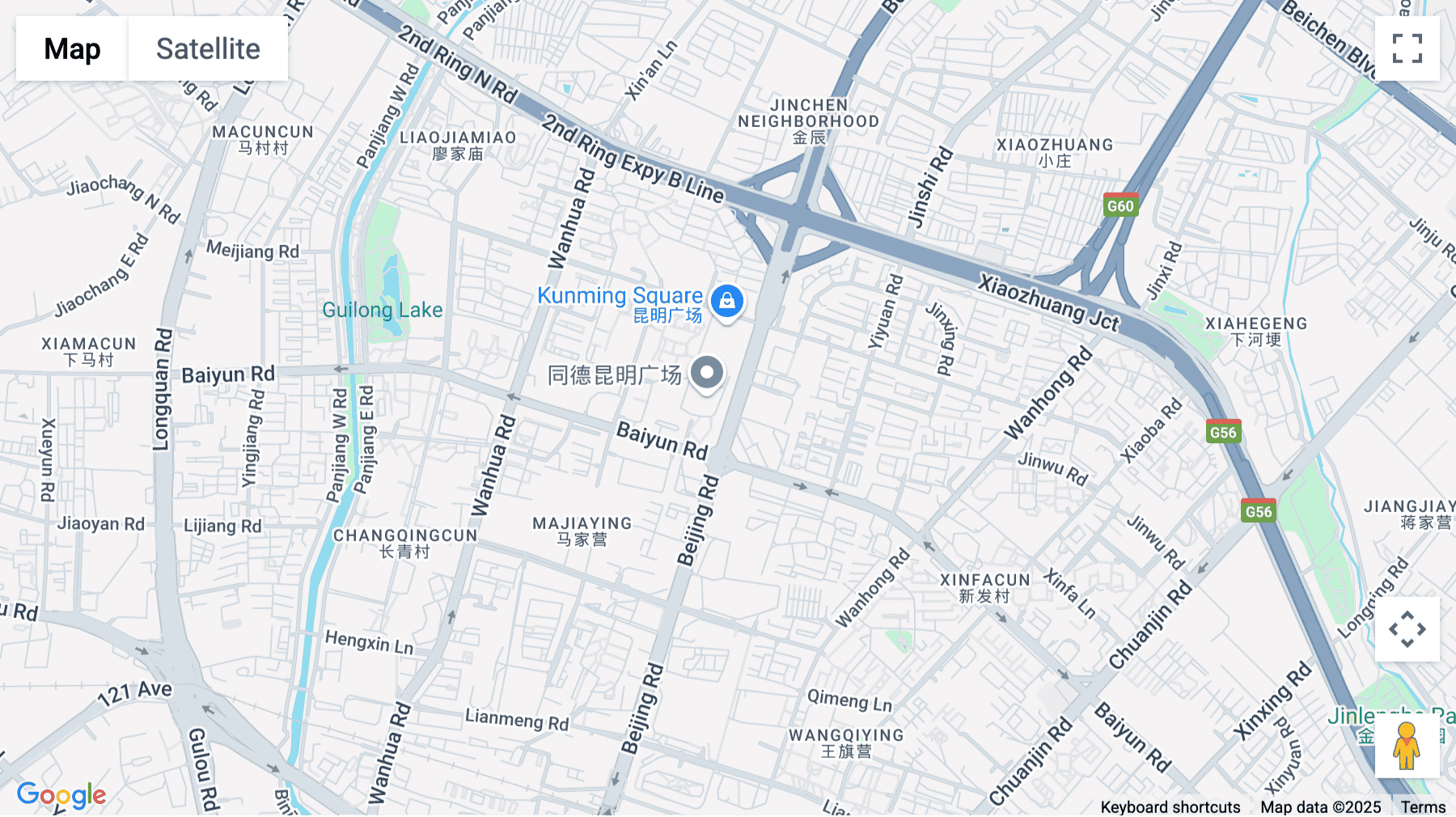Click for interative map of 13/F, Kunming Square, No.926, Beijing Road, Panlong District, Kunming
