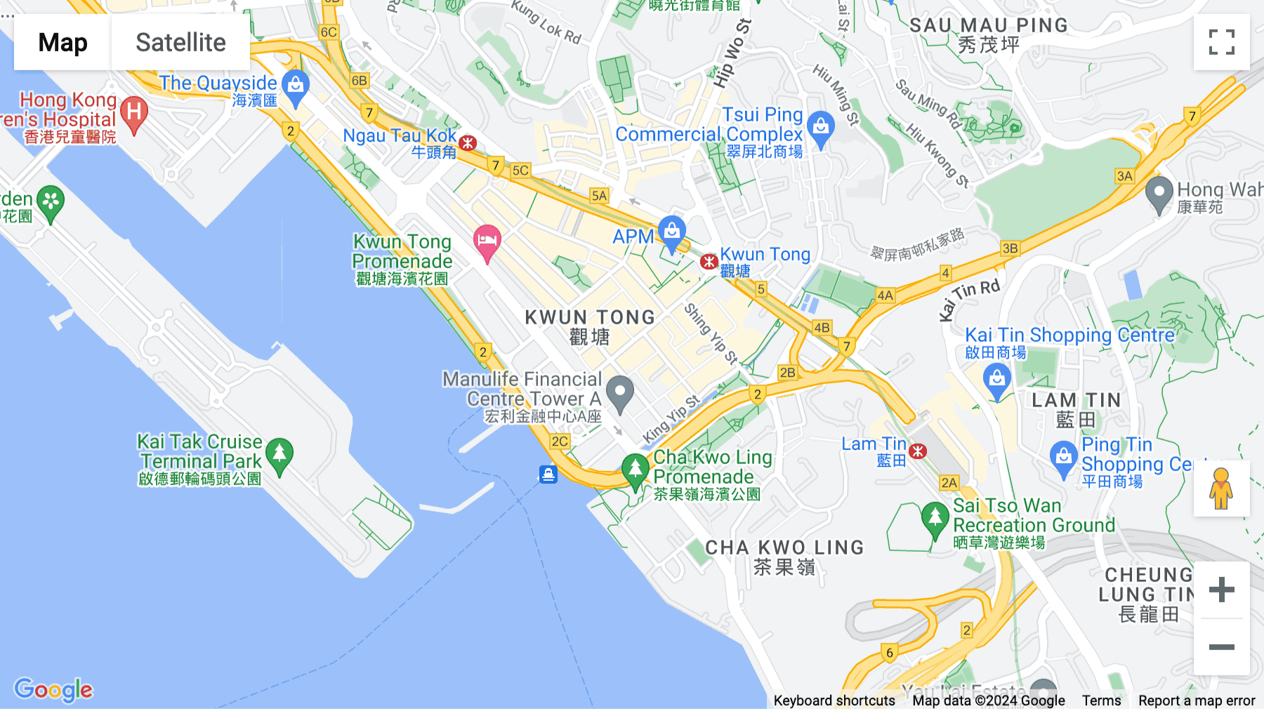 Click for interative map of Level 10, 4 Hing Yip Street, Kwun Tong, Hong Kong