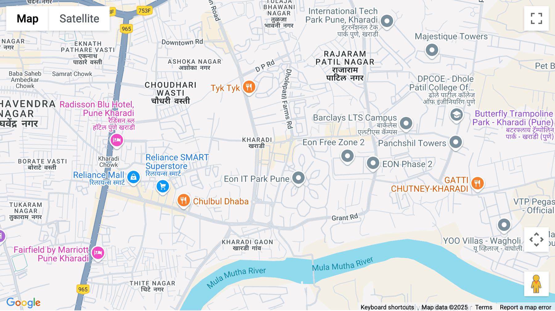 Click for interative map of World Trade Center, Level 9, Tower 2, Kharadi, Dholepatil Farms Road, Pune