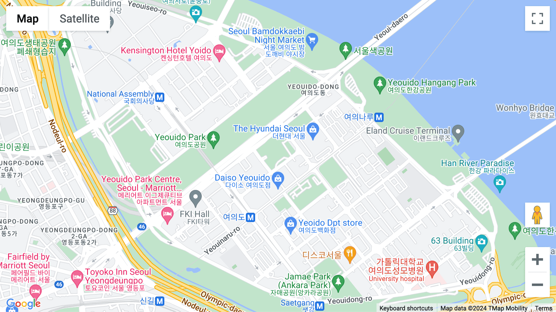 Click for interative map of Level 43, International Finance Centre Seoul, Three IFC,10 Gukjegeumyung-ro, Youngdeungpo-gu, Seoul