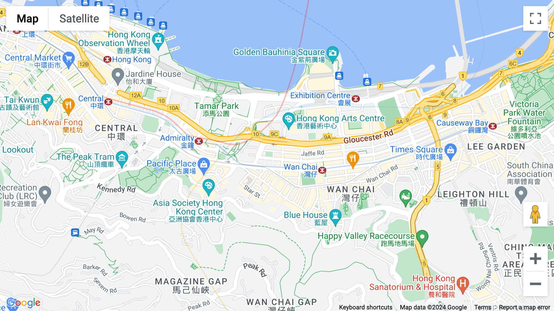 Click for interative map of 33 Lockhart Road Wanchai, 13th floor, WeWork Wan Chai, Hong Kong