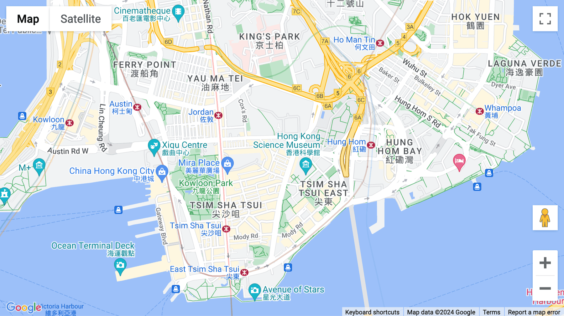 Click for interative map of 6th Floor, Woon Lee Commercial Building, No. 7-9 Austin Avenue, Tsim Sha Tsui, Hong Kong