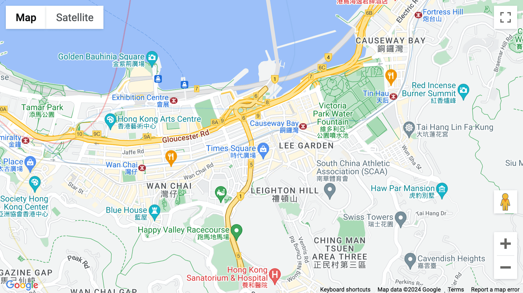 Click for interative map of 15/F Soundwill Plaza II – Midtown, 1-29 Tang Lung Street, Hong Kong