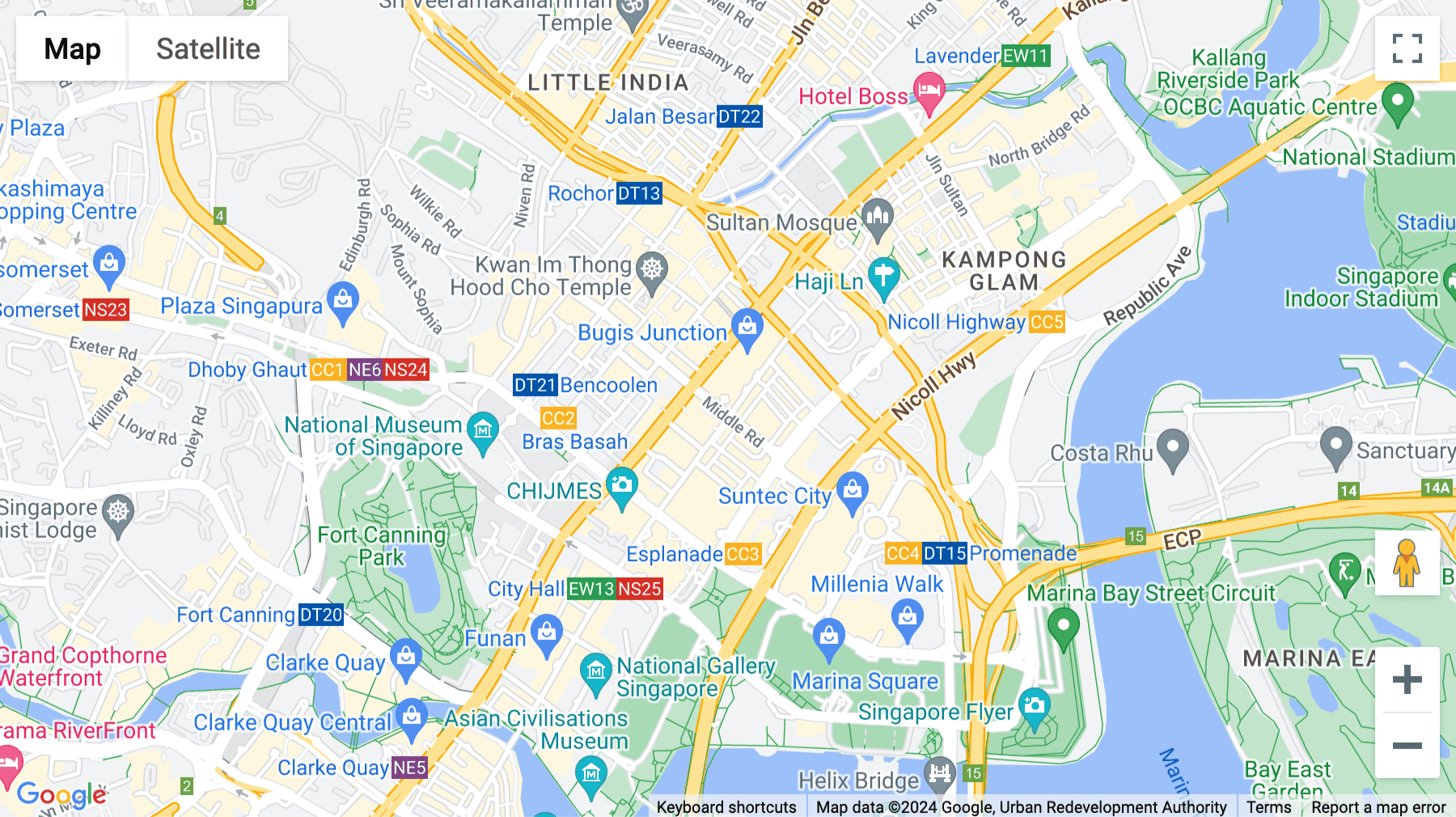 Click for interative map of 452 North Bridge Road, Singapore