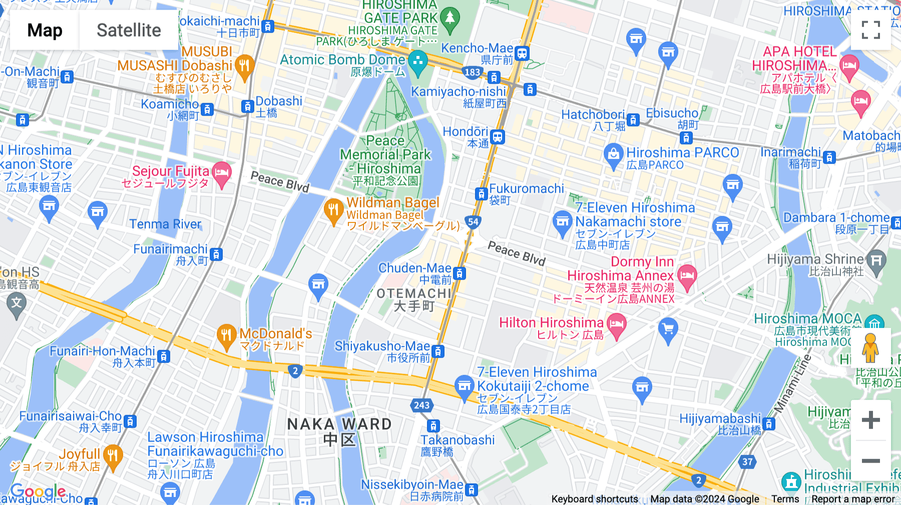 Click for interative map of 6F IT Otemachi Building, 3-1-3 Otemachiou, Nakaku, Hiroshima