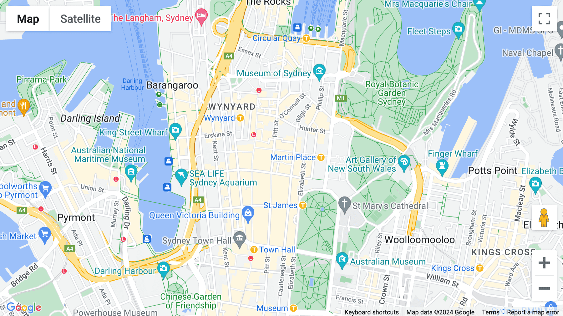 Click for interative map of 5 Martin Place, Sydney NSW 2000, Sydney