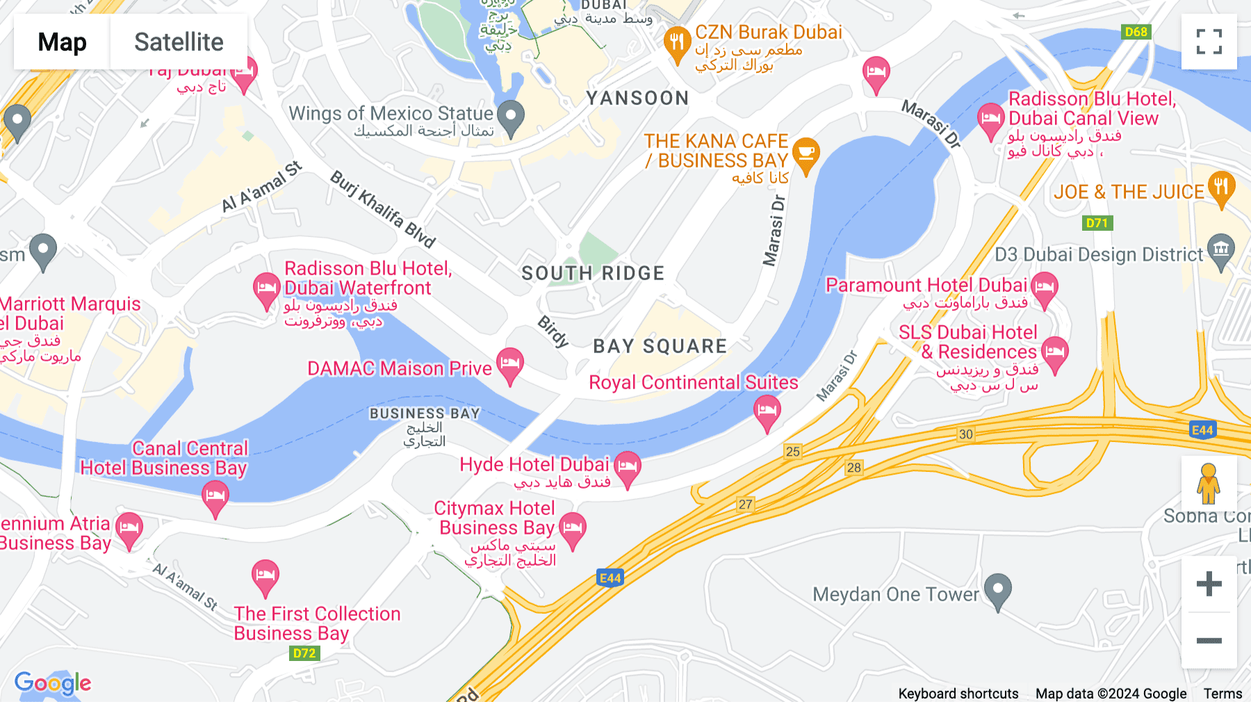 Click for interative map of 8th Floor, Bay Square, Building No. 2, Business Bay, Dubai, UAE, Dubai