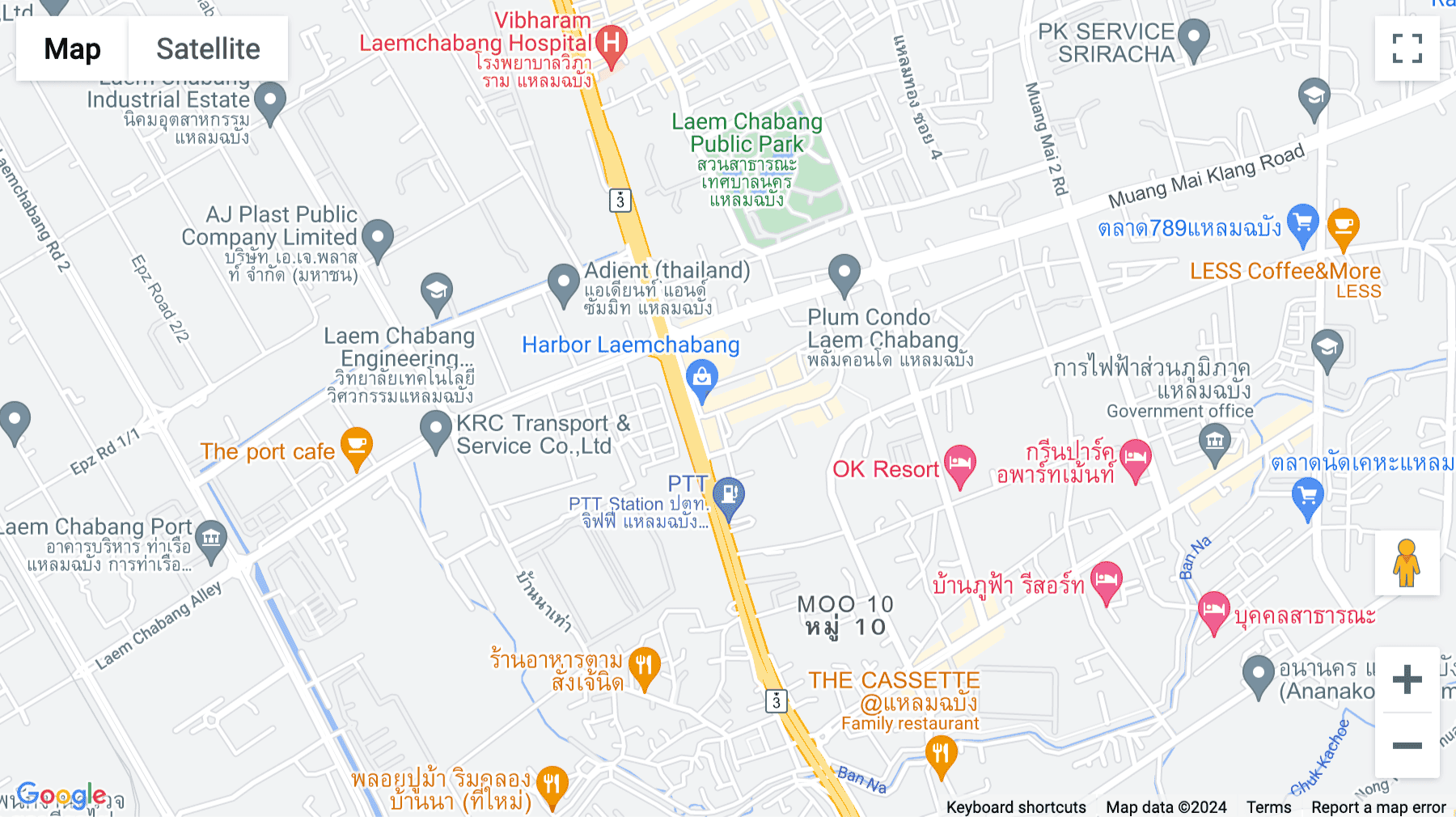 Click for interative map of 12th Floor Harbor Mall, 4/222 Moo10, Sukhumvit Road, Tungsukha, Chonburi, Si Racha