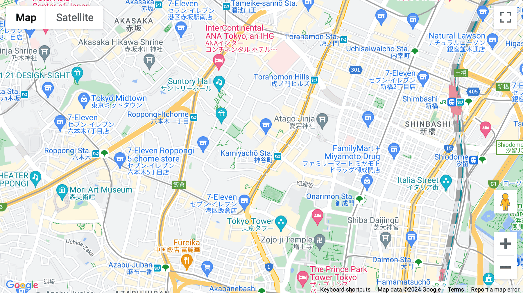 Click for interative map of Kamiyacho MT Building,14th Floor,4-3-20 Toranomon, , Minato-ku, Tokyo