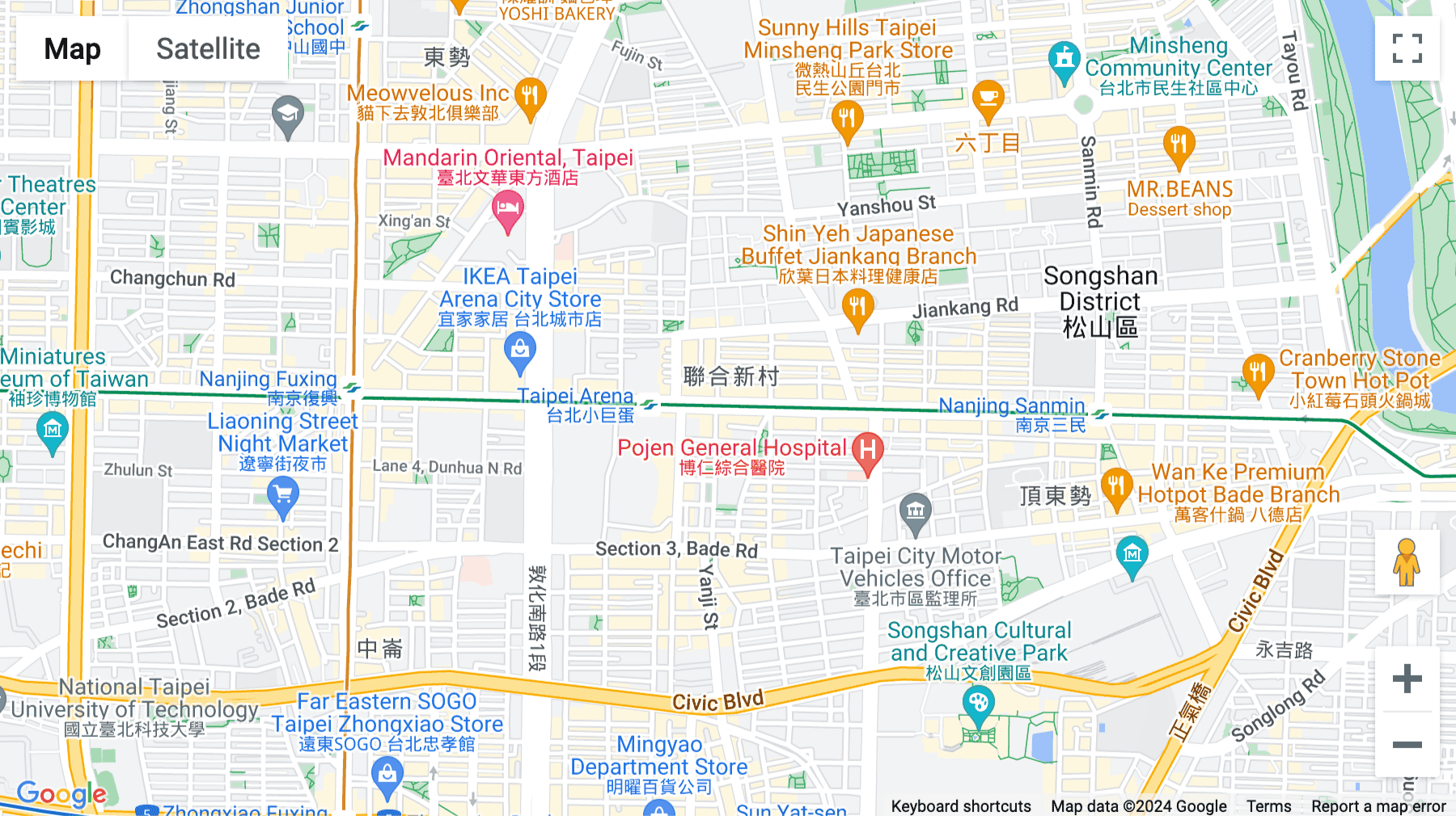 Click for interative map of 11F, 1, Sec. 4, Nanjing E. Rd, Taipei