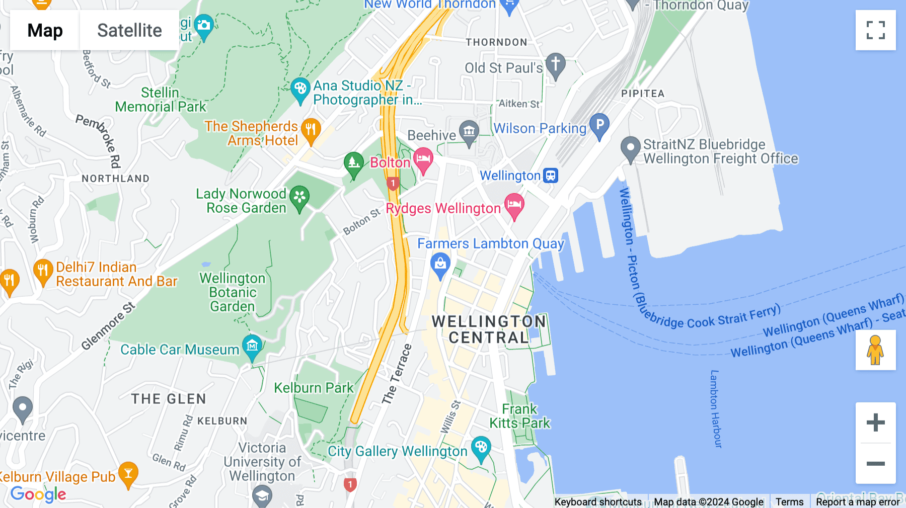 Click for interative map of Level 2-4, 318 Lambton Quay, Wellington, New Zealand, Wellington