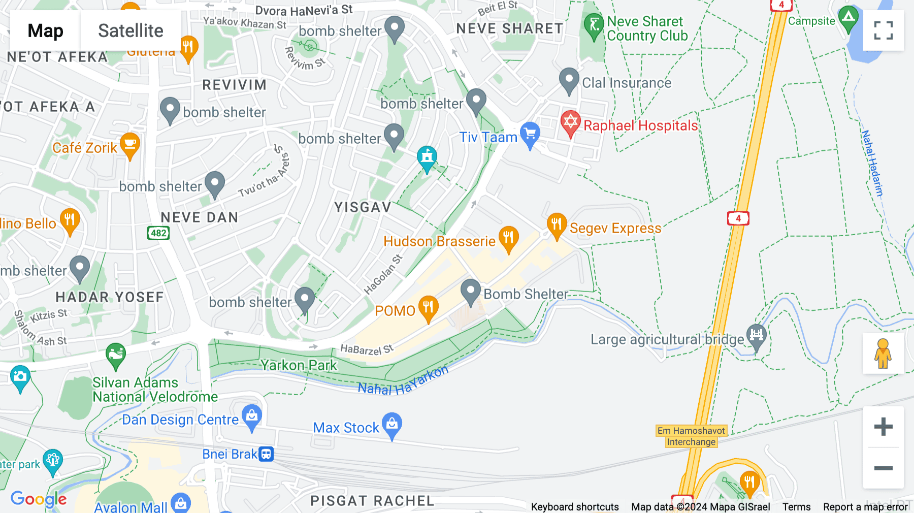 Click for interative map of 3 Hanehoshet Street, Building B, 7th floor, Ramat Hachayal, Tel Aviv