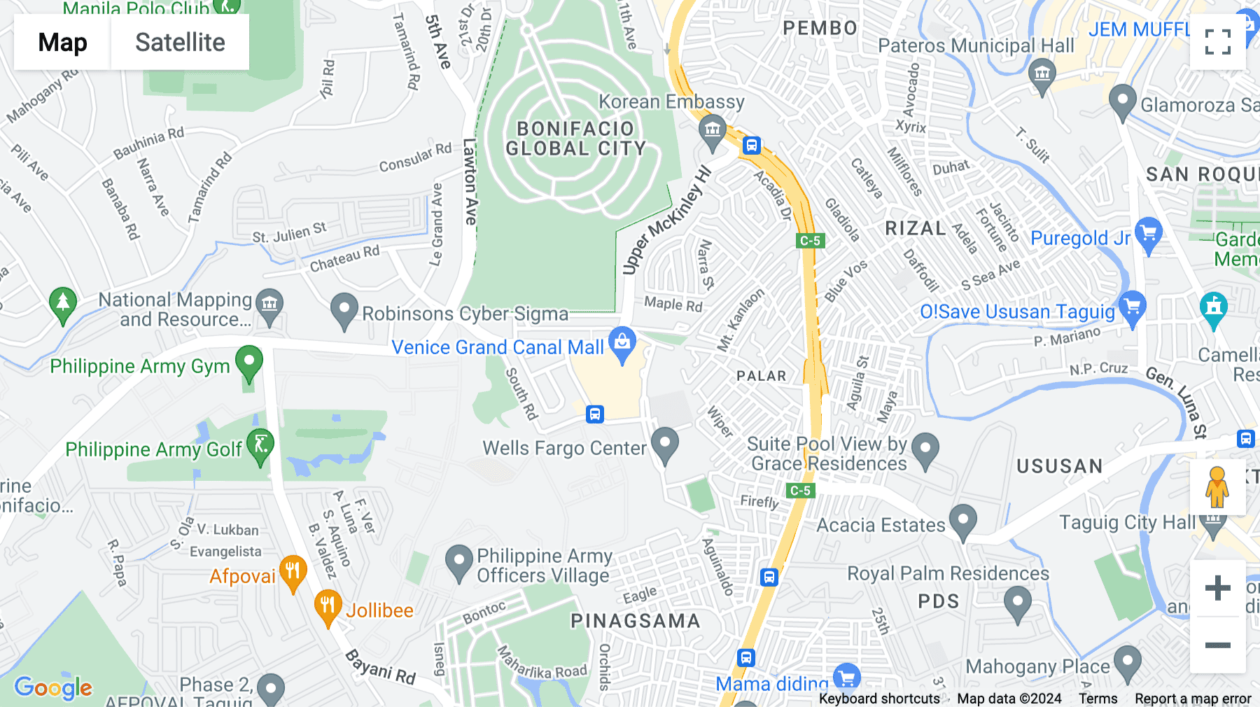 Click for interative map of 4/F Unit 4 C& D, Commerce and Industry Plaza Building, Mckinley Town Centre, Park Avenue, Taguig City, Manila