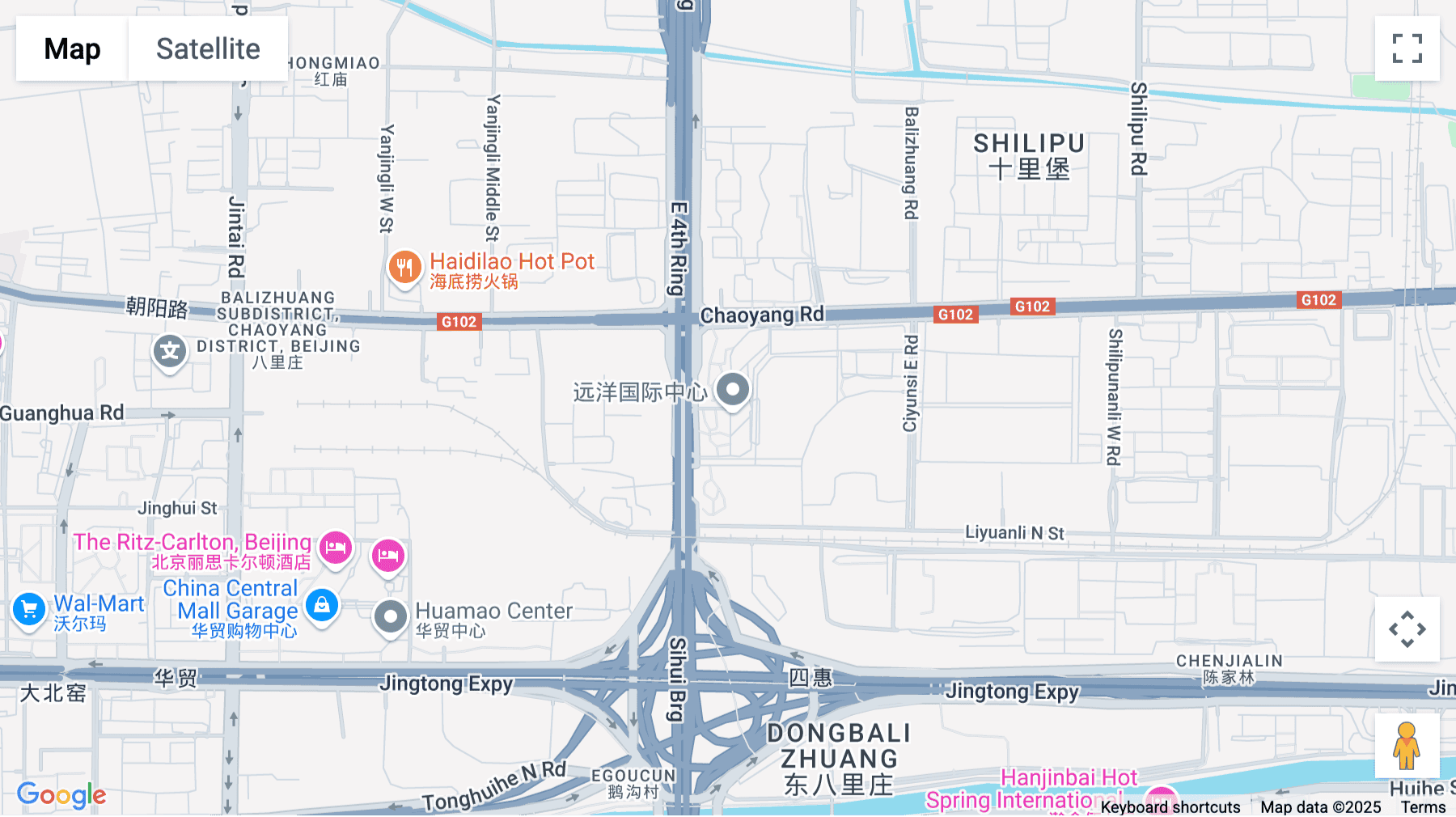 Click for interative map of Ciyunsi, 56 East 4th Ring Road Middle, Chaoyang District, Beijing