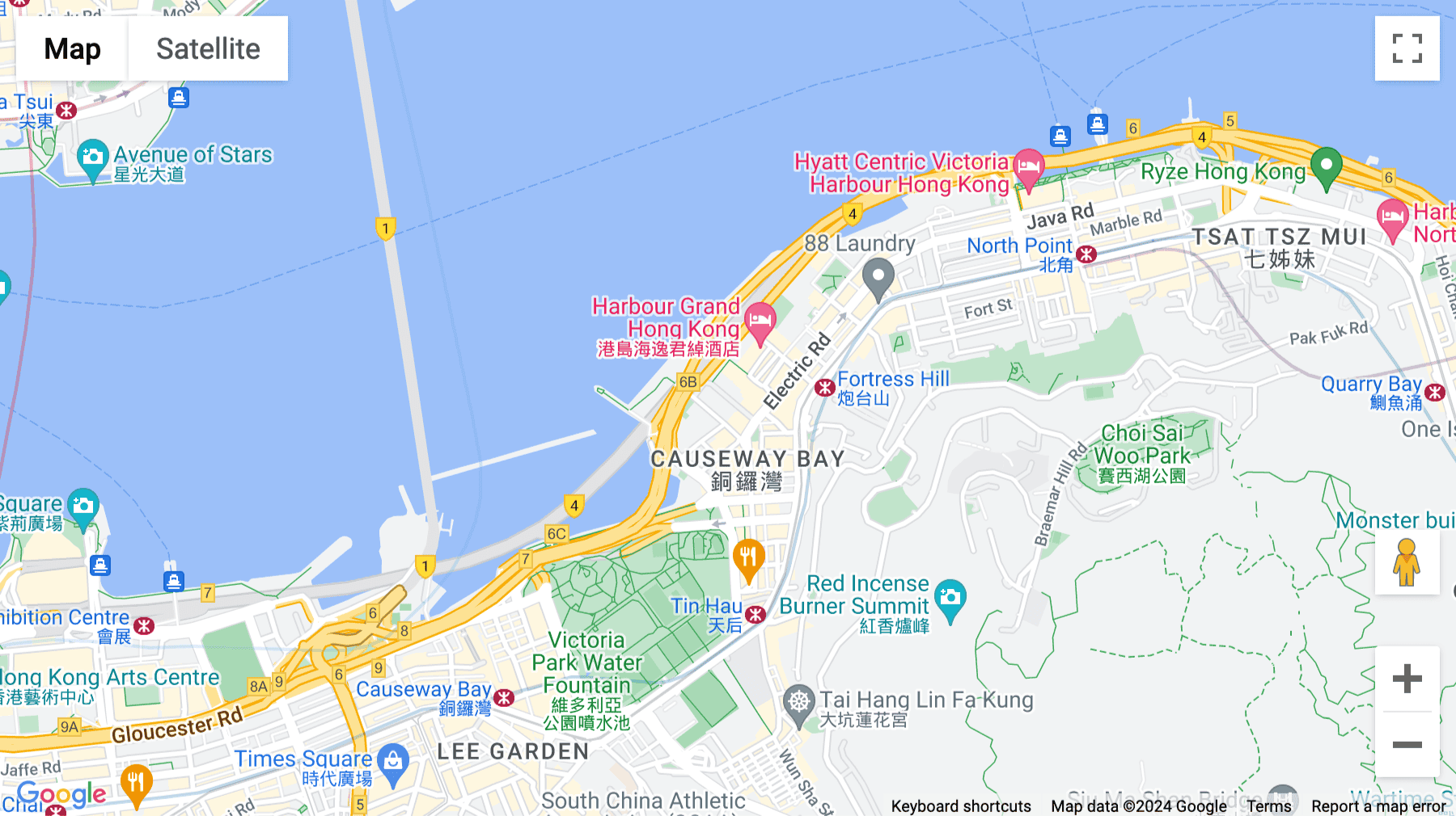 Click for interative map of Unit 917A, Block B, Seaview Estate, 2, 8 Watson Road, North Point, Hong Kong