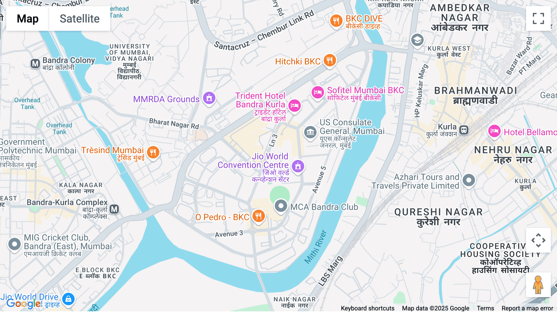 Click for interative map of BKC, C-68, Sambhav BKC, Bandra-Kurla Complex, Mumbai
