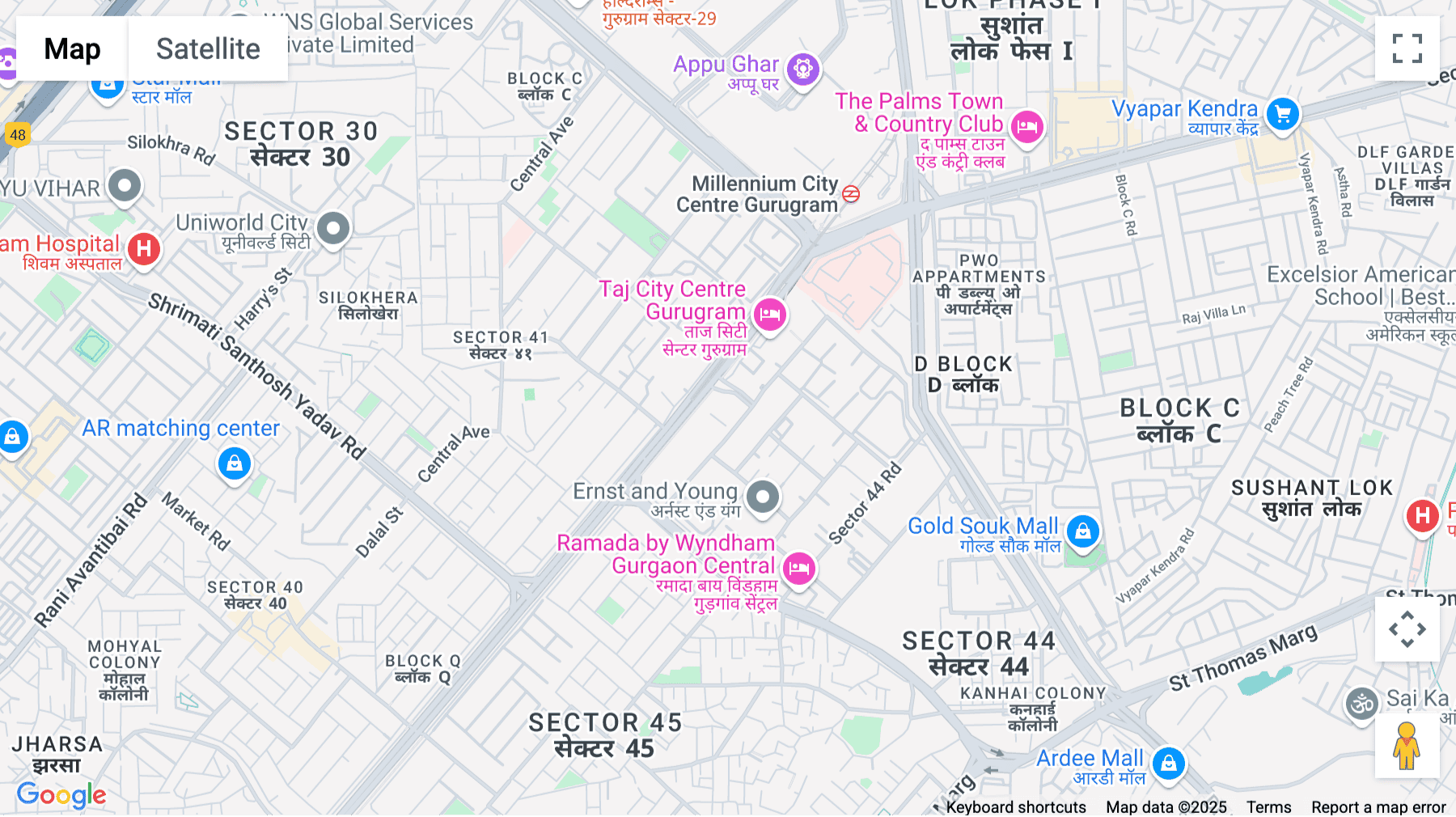 Click for interative map of Plot No 7, Sector 44, Gurgaon