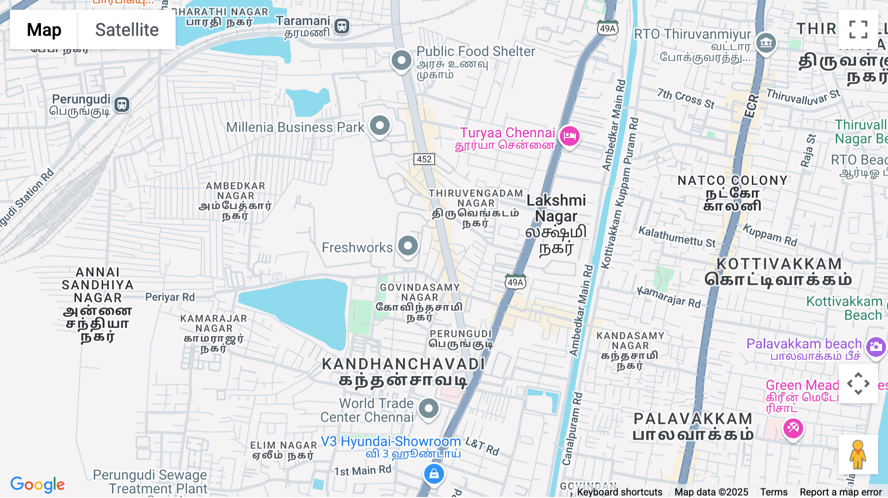 Click for interative map of Level 7, IIFL Towers, 143, MGR Main Road, Perungudi, Chennai