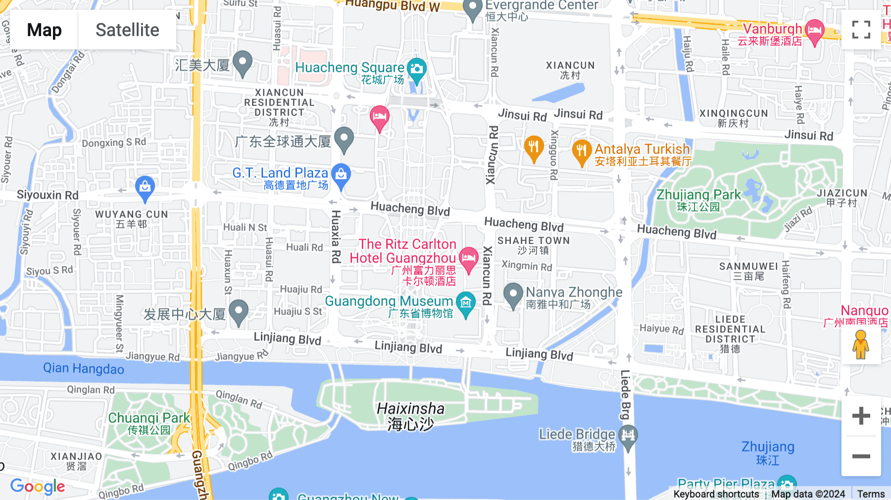 Click for interative map of Level 38, CTF Finance Centre, 6 Zhujiang Dong Road, Tianhe District, Guangzhou, Guangzhou