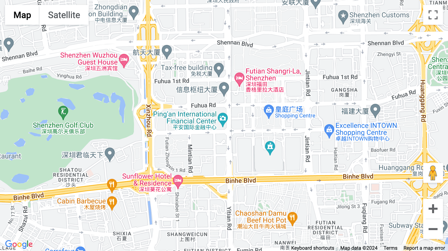 Click for interative map of 85th Floor, Ping An Finance Centre, 5033 Yi Tian Road, Shenzhen