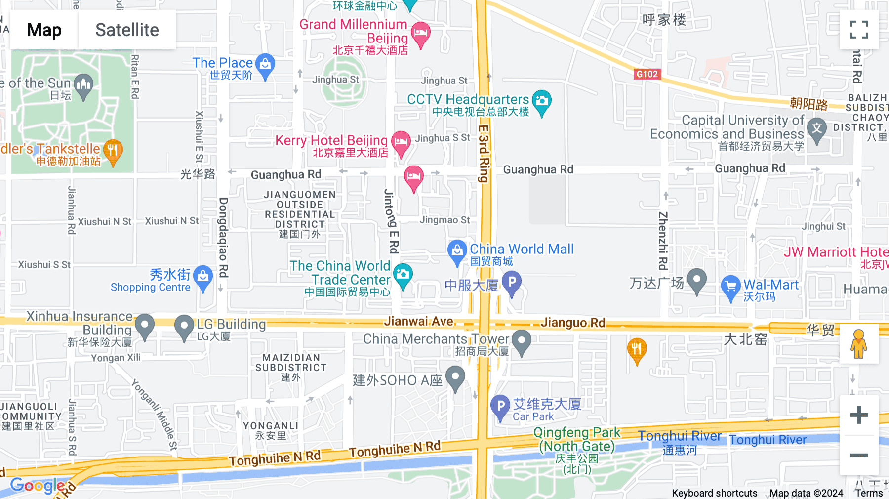 Click for interative map of 10/F IFC East Tower, 8 Jianguomenwai Avenue, Chaoyang District, Beijing
