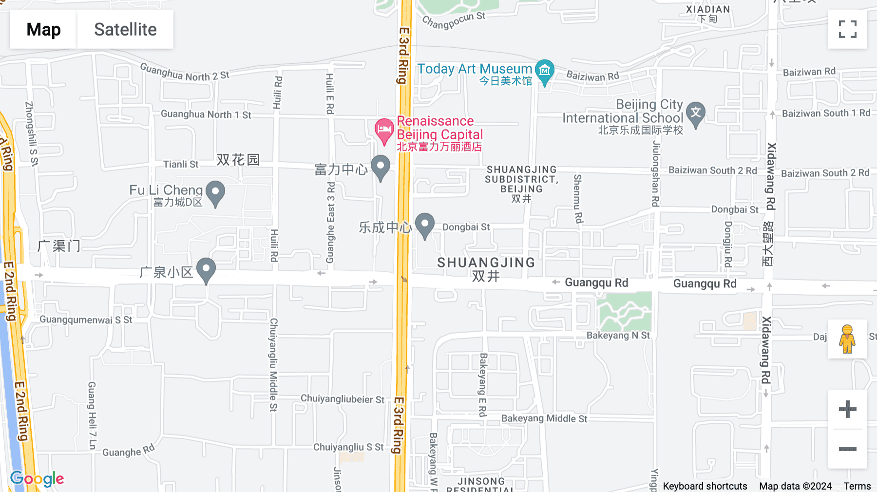 Click for interative map of 5th Floor, Block A, Landgent Center, No.20 East Middle 3rd Ring Road, Beijing