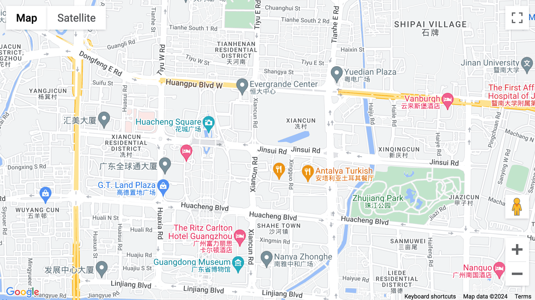 Click for interative map of 17th Floor, Kingold Century Centre, No.62 Jinsui Road, Guangzhou