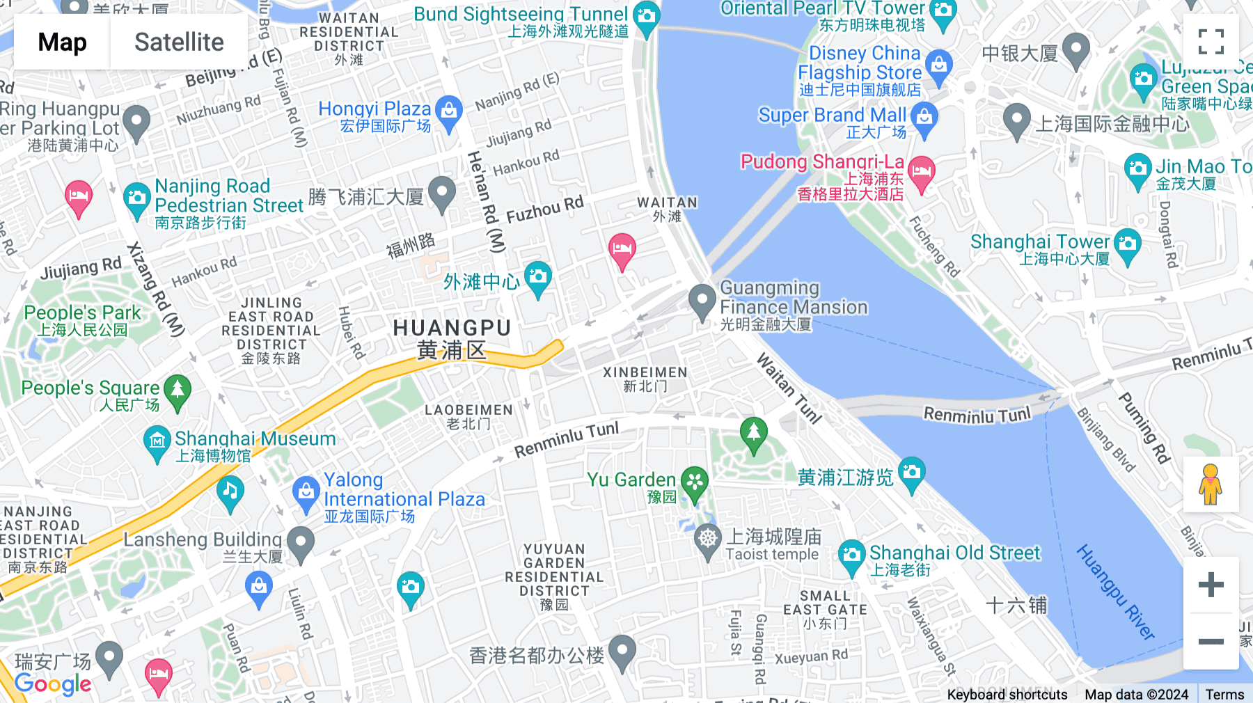 Click for interative map of Youke Factory, 16F, Building 1, Jinling Building, 28 Jinling West Road, Huang pu District, Shanghai