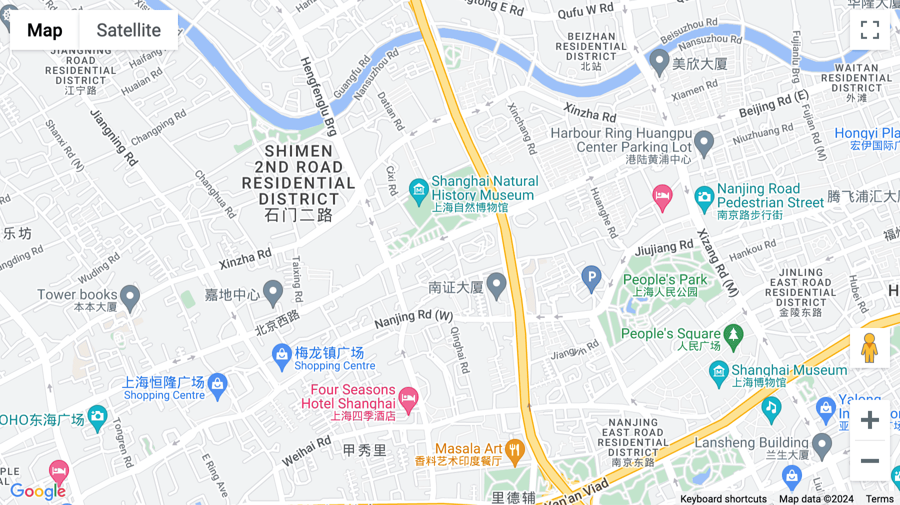 Click for interative map of 5G, 5th floor, building A, 129 Da Tian Road, Jing’an District, Shanghai
