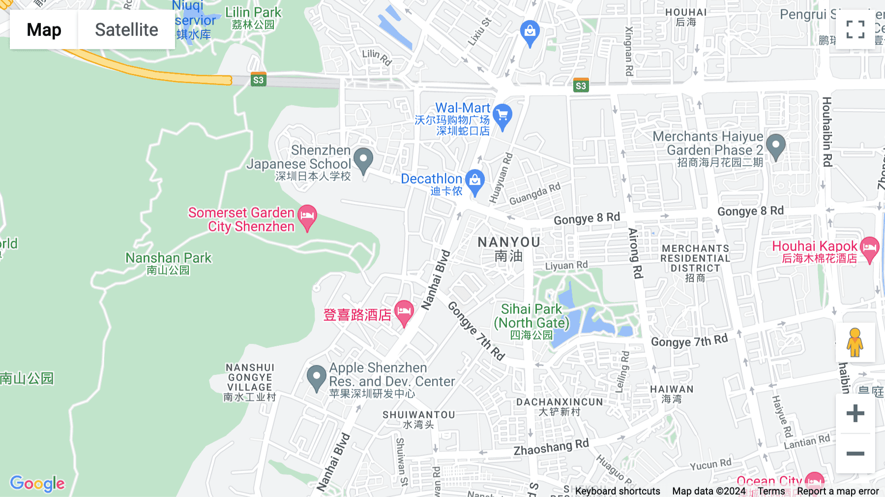 Click for interative map of A201, Shuma Building, No.1079, Nanhai Avenue, Nanshan District, Shenzhen