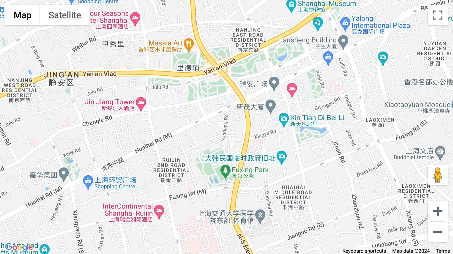 Click for interative map of Unit 20 A, Yan Dang Building, No.107 Yan Dang Road, Huang Pu District, Shanghai, P.R. China, Shanghai