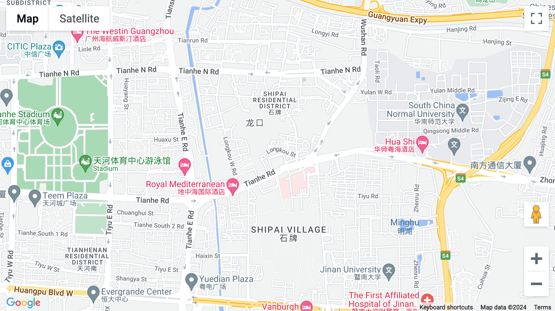 Click for interative map of 10F, West Tower, THE Plaza, No.621, Tianhe Road, Tianhe District, Guangzhou