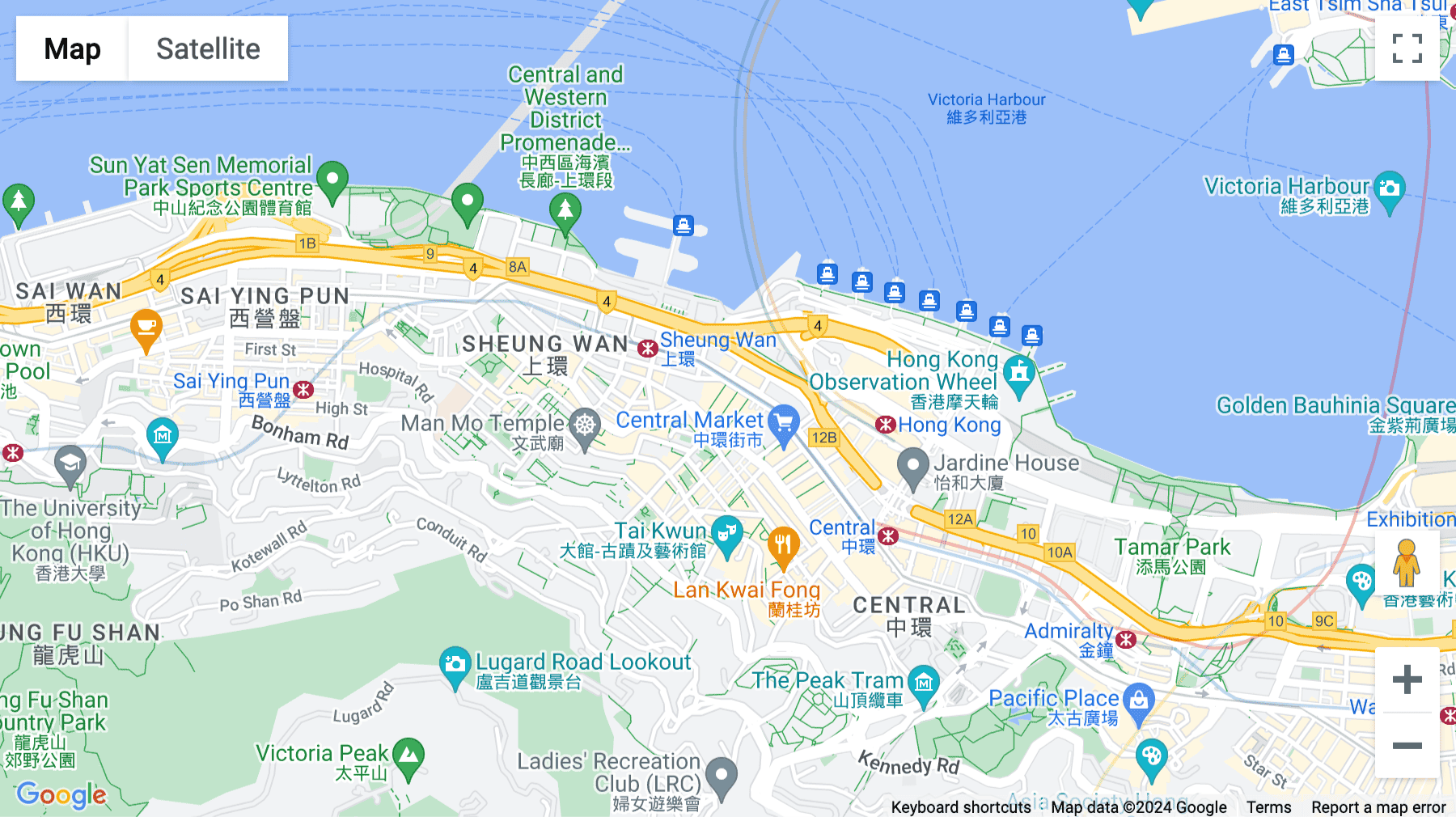 Click for interative map of 8F, Shing Hing Commercial Building, 21-27 Wing Kut Street, Central, Hong Kong