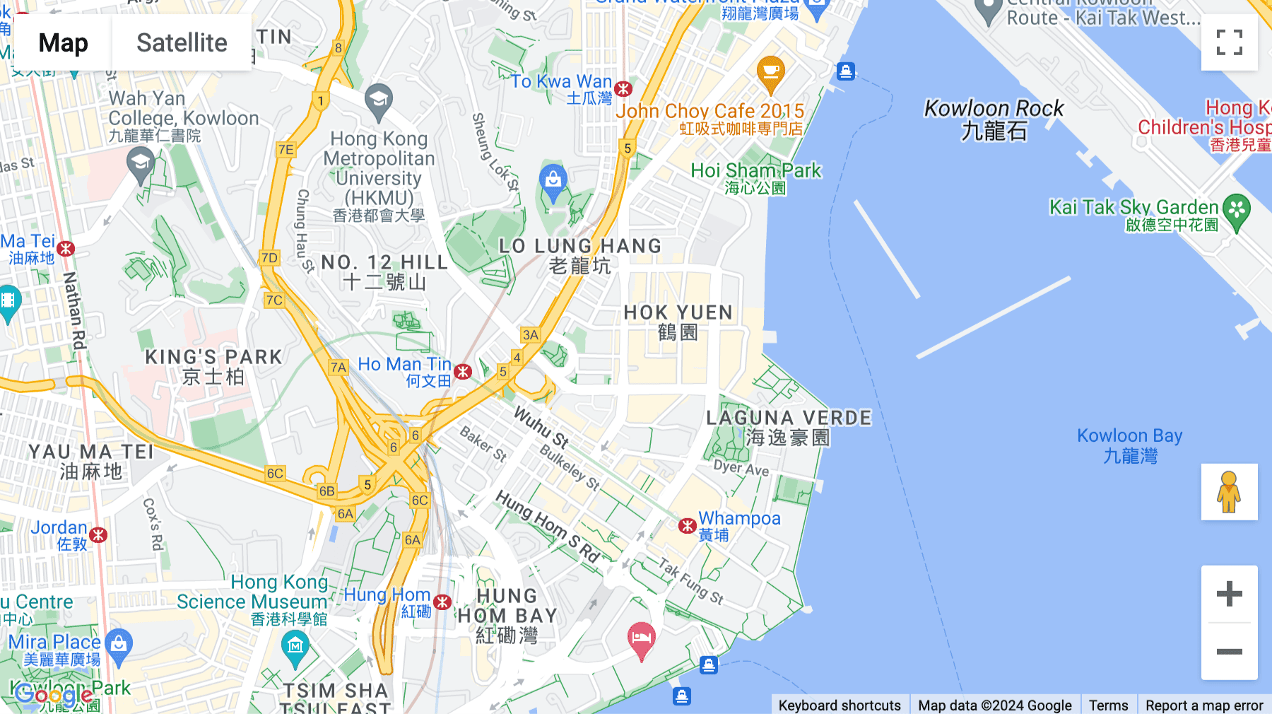 Click for interative map of 1004, 10/F, Hung Hom Commercial Centre Tower B, 37-39 Ma Tau Wai Road, Hung Hom, Hong Kong