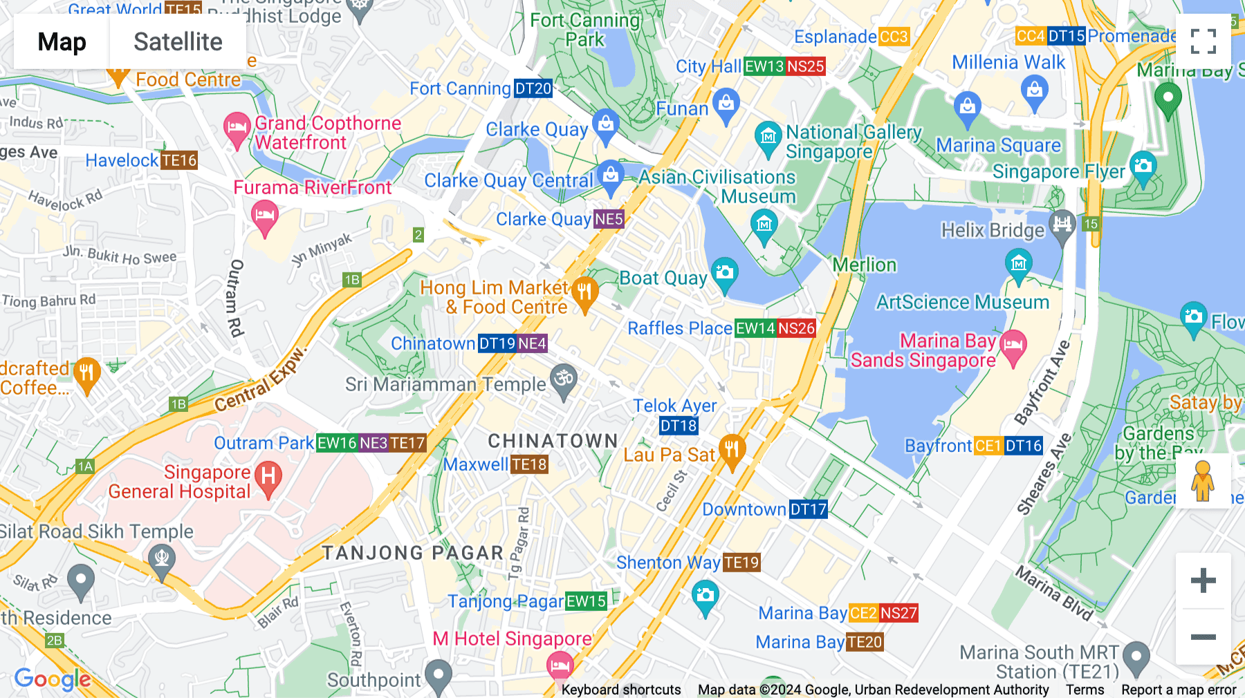 Click for interative map of 22 Cross Street, Singapore, Singapore