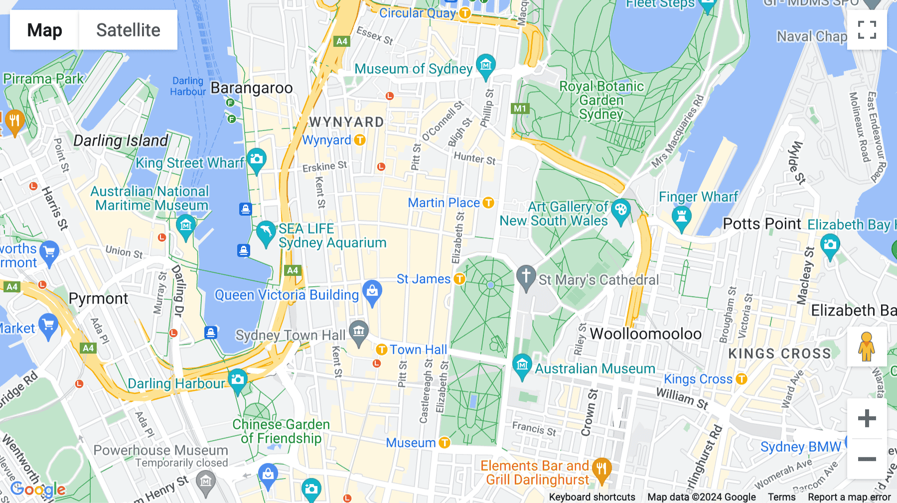 Click for interative map of Level 13, 111 Elizabeth Street, Sydney, Sydney