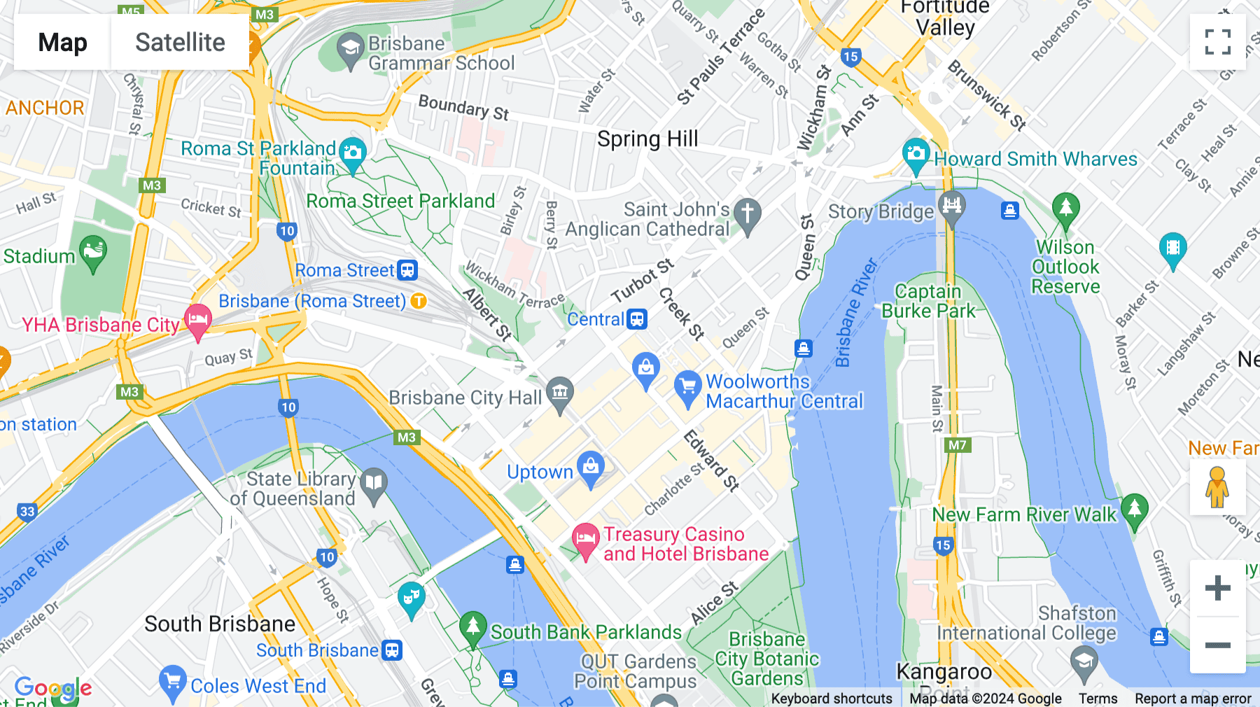 Click for interative map of 200 Adelaide Street, Brisbane, Brisbane