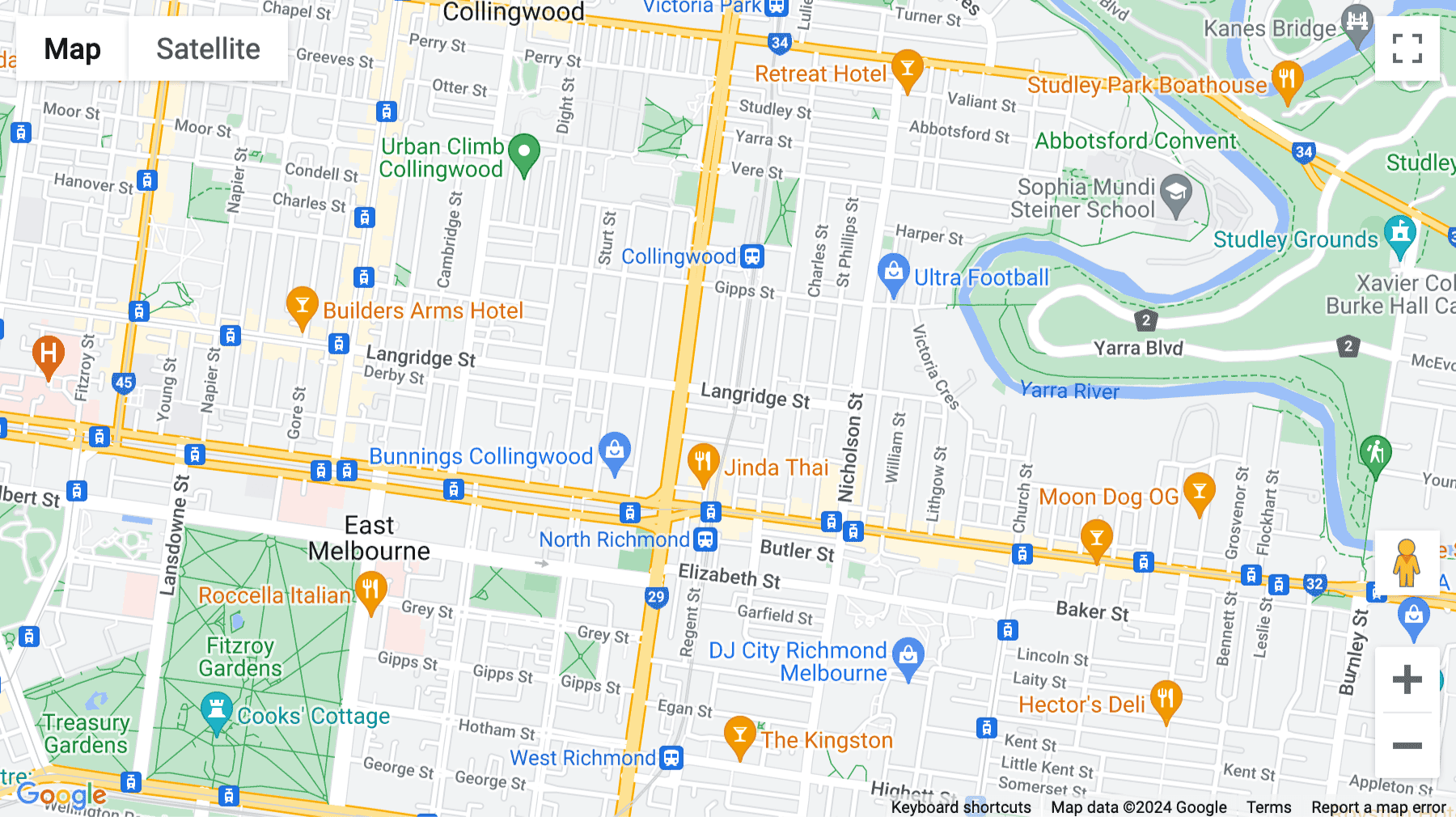 Click for interative map of 4 Bloomburg Street, Collingwood, VIC, Melbourne